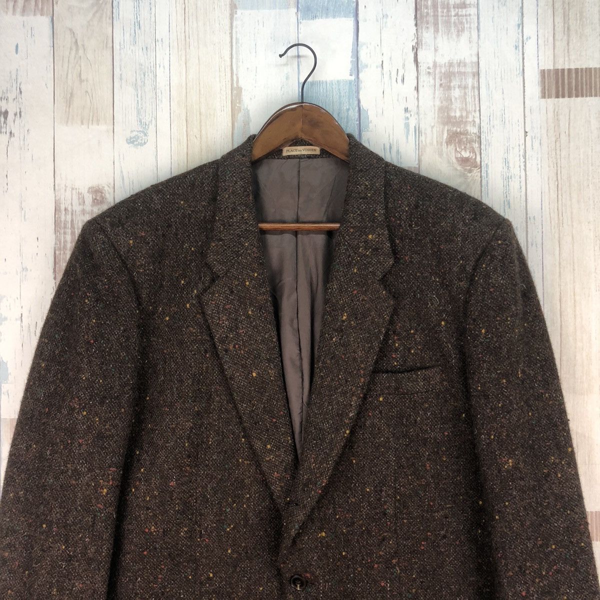 Designer × Vintage Vintage Place des Vosges Homme Wool Blazer Size US L / EU 52-54 / 3 - 4 Thumbnail