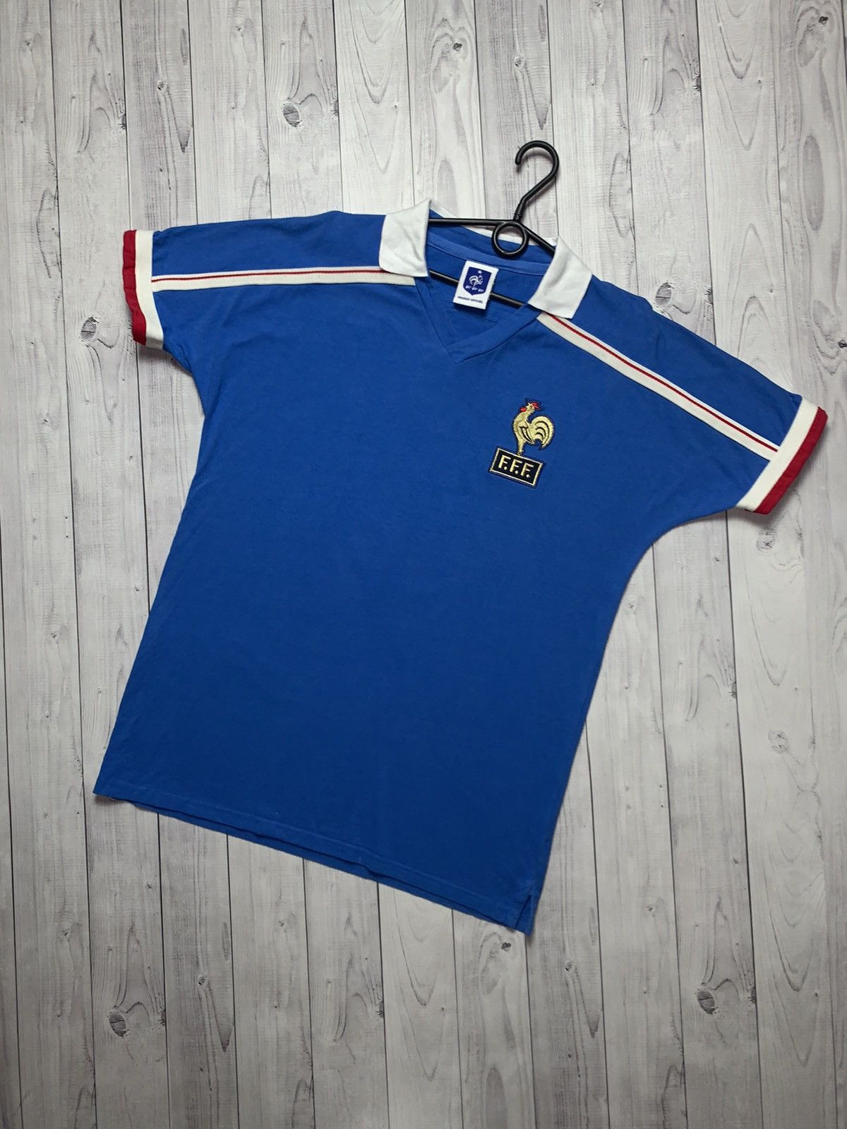 Vintage soccer jersey France size L