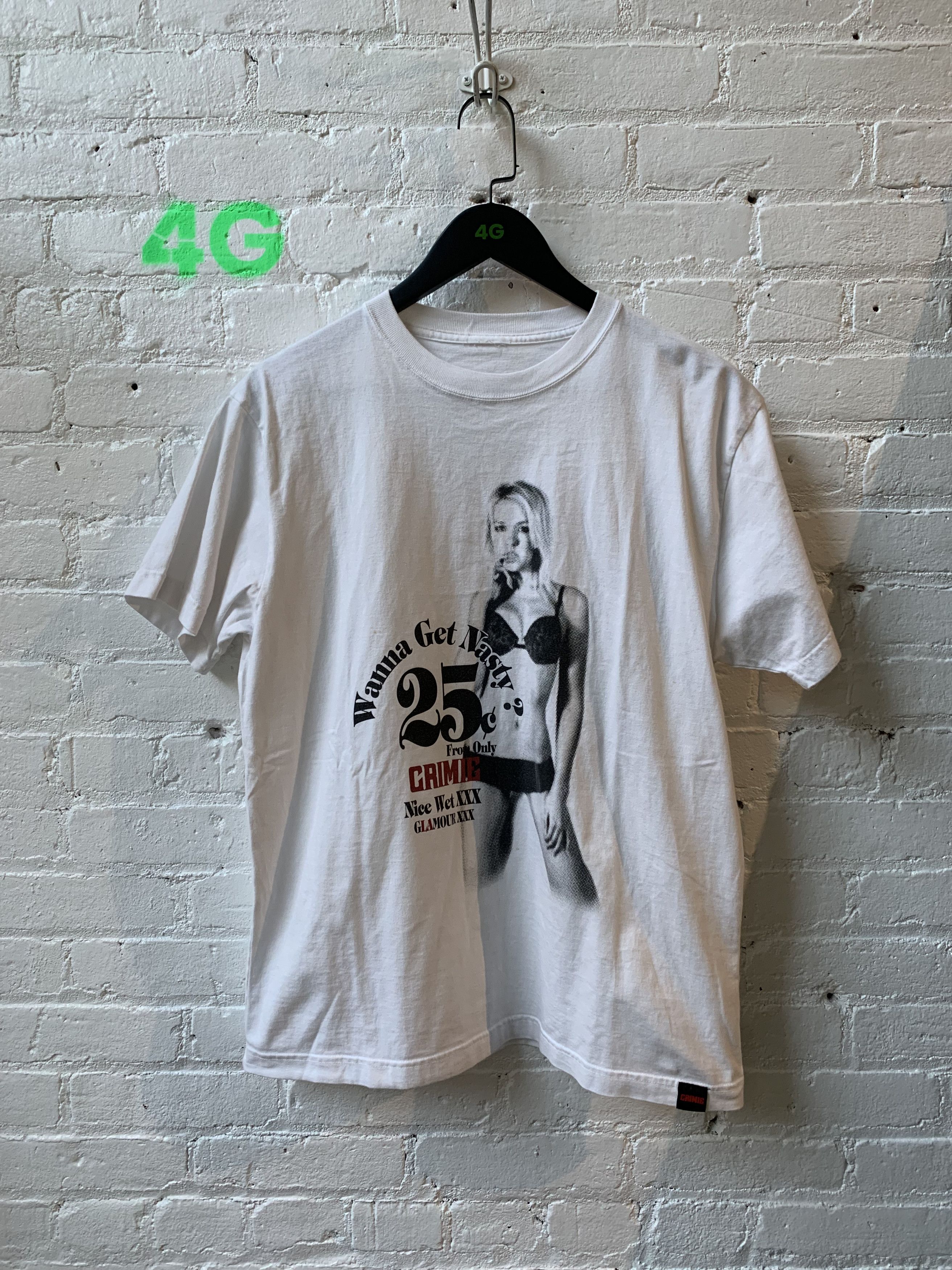 Vintage GET NASTY XXX WET GRIMIE Tee