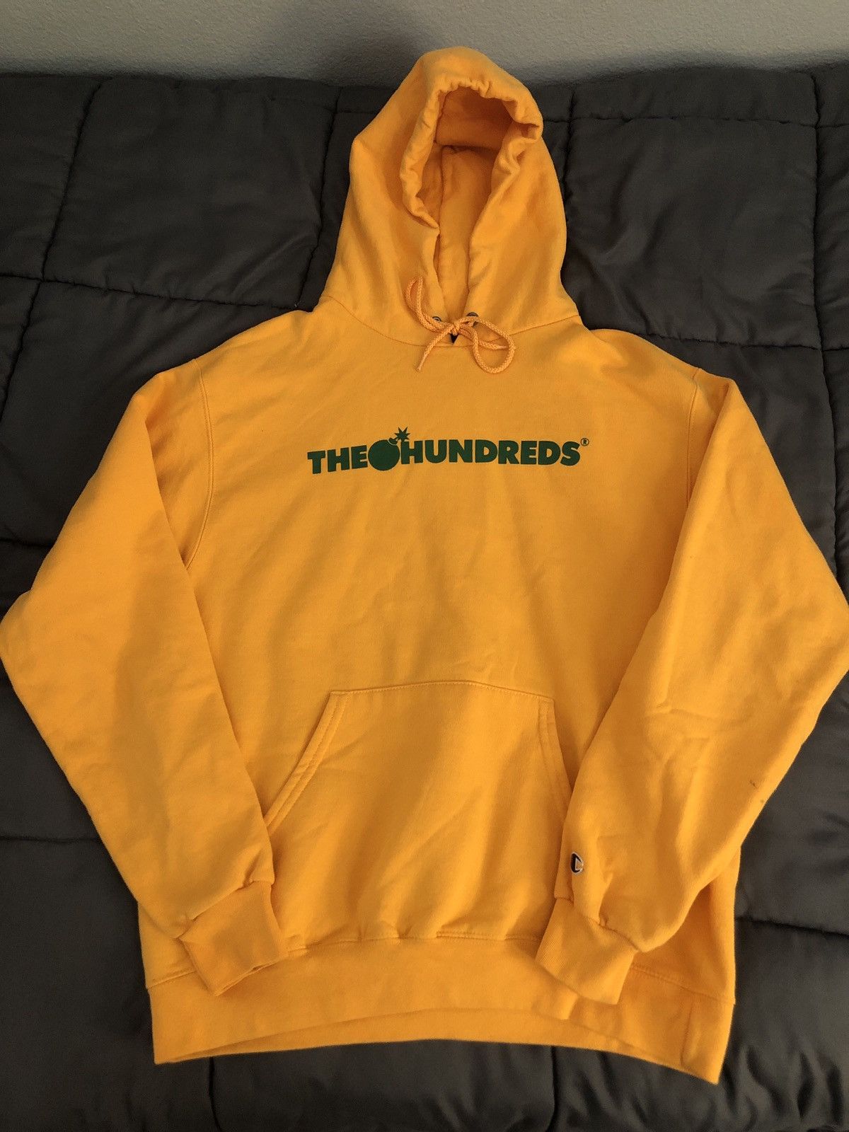 The hundreds x champion hoodie new arrivals