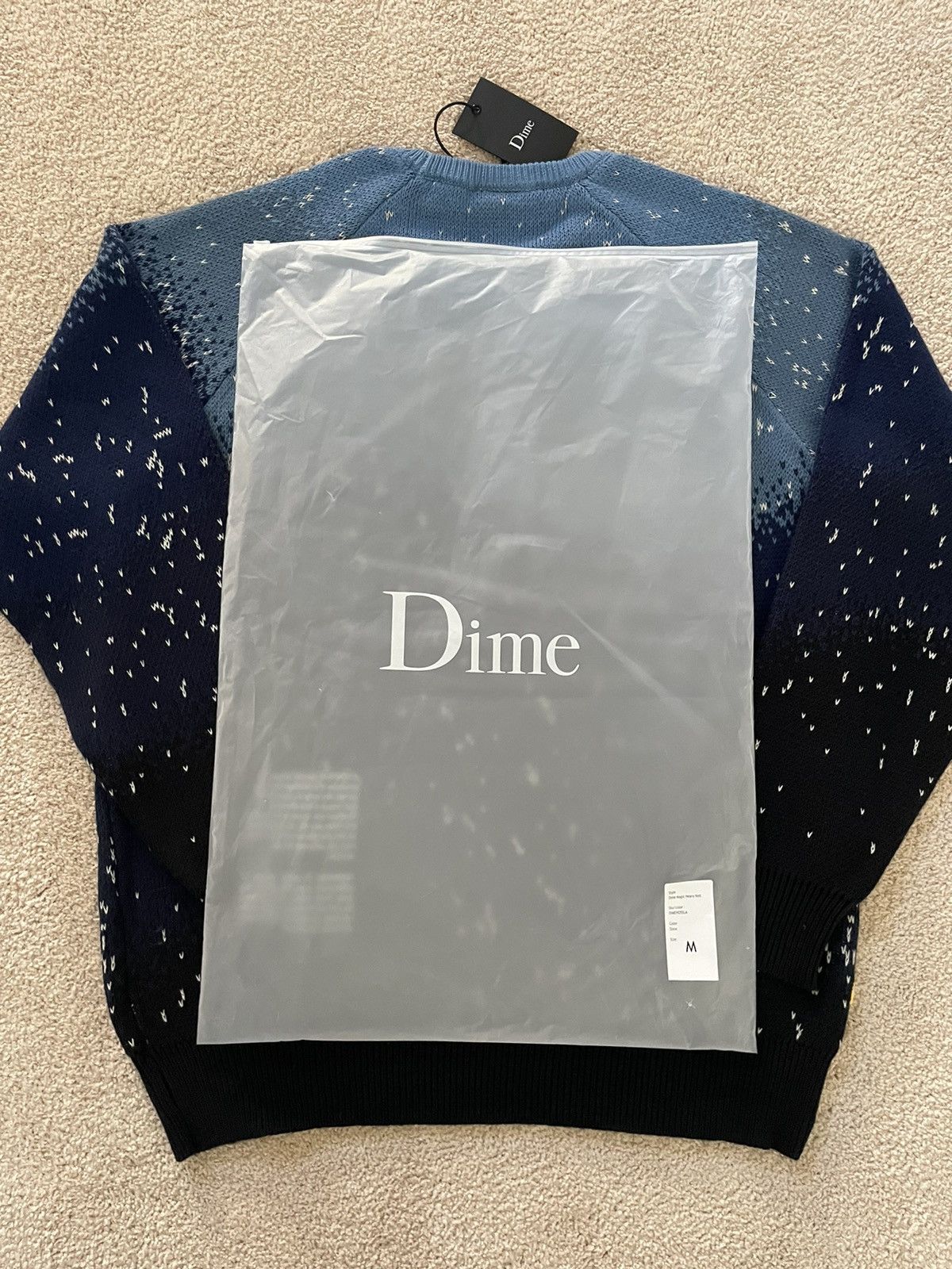 Dime Dime Magic Gradient heavy knit sweater FW22 Size US M / EU 48-50 / 2 - 9 Thumbnail