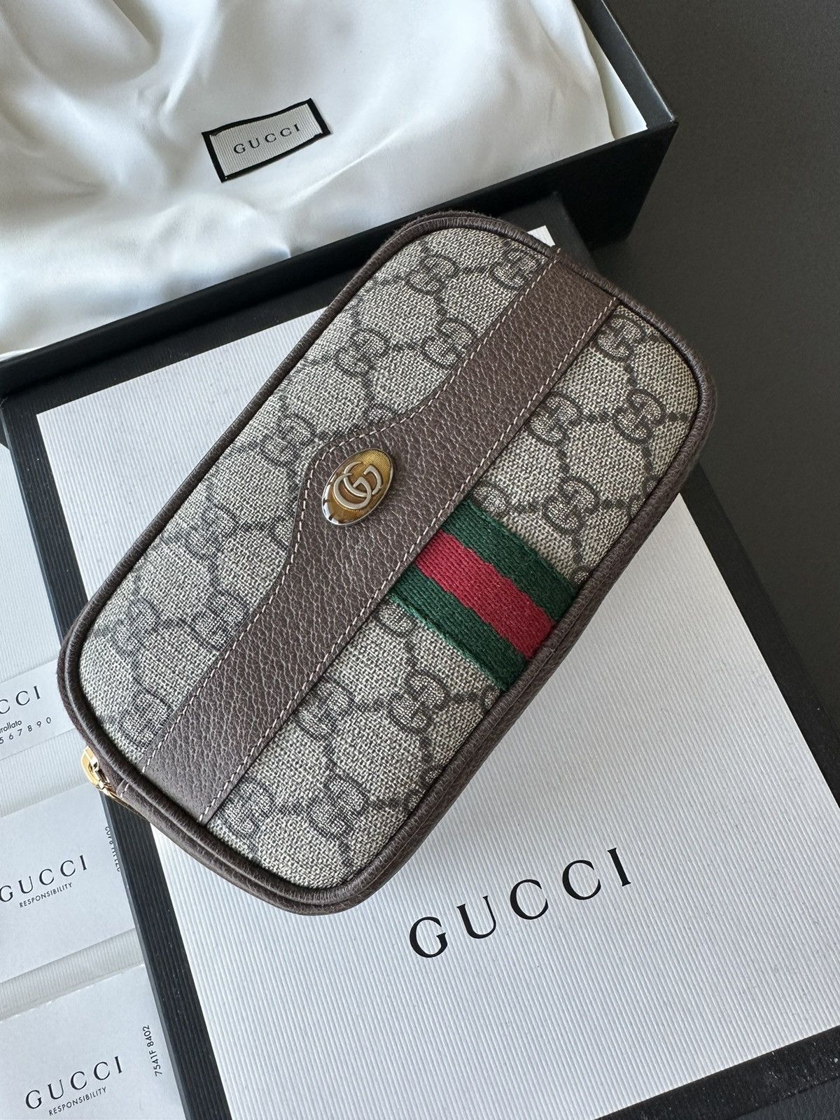 Gucci Super Runway Limited Edition Rare GG Logo Leather Belt Bag Size ONE SIZE - 2 Thumbnail