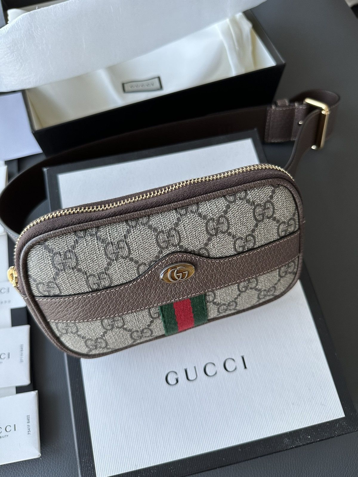 Gucci Super Runway Limited Edition Rare GG Logo Leather Belt Bag Size ONE SIZE - 17 Thumbnail