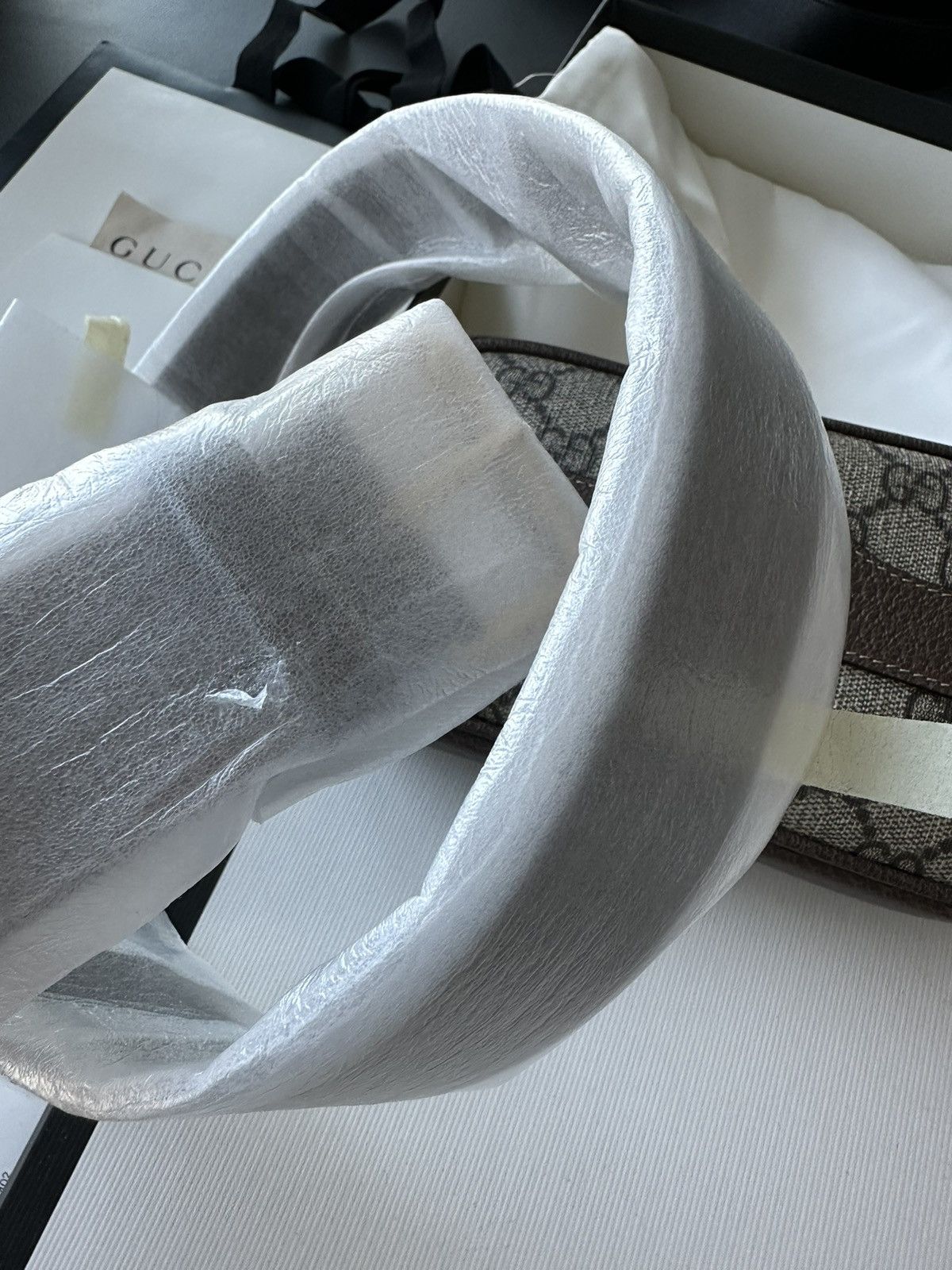 Gucci Super Runway Limited Edition Rare GG Logo Leather Belt Bag Size ONE SIZE - 11 Thumbnail