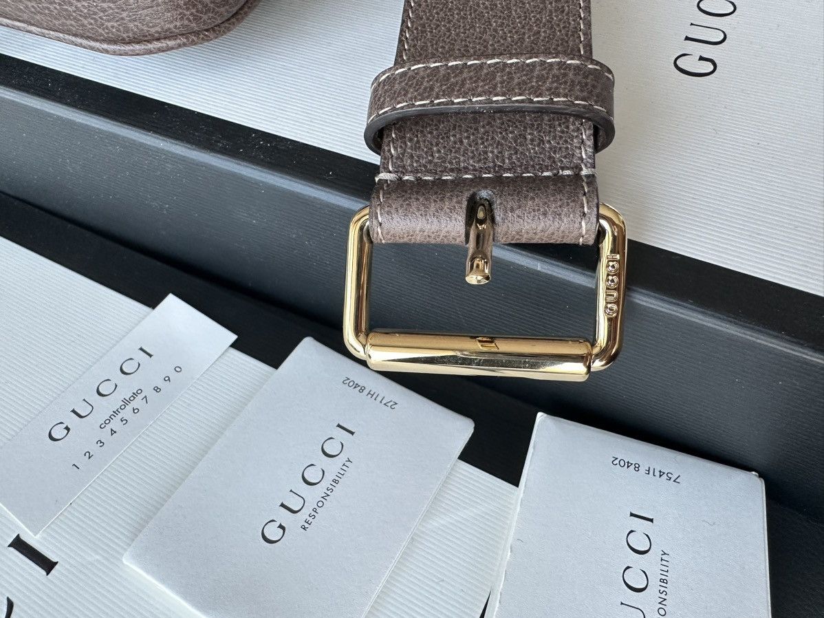 Gucci Super Runway Limited Edition Rare GG Logo Leather Belt Bag Size ONE SIZE - 14 Thumbnail
