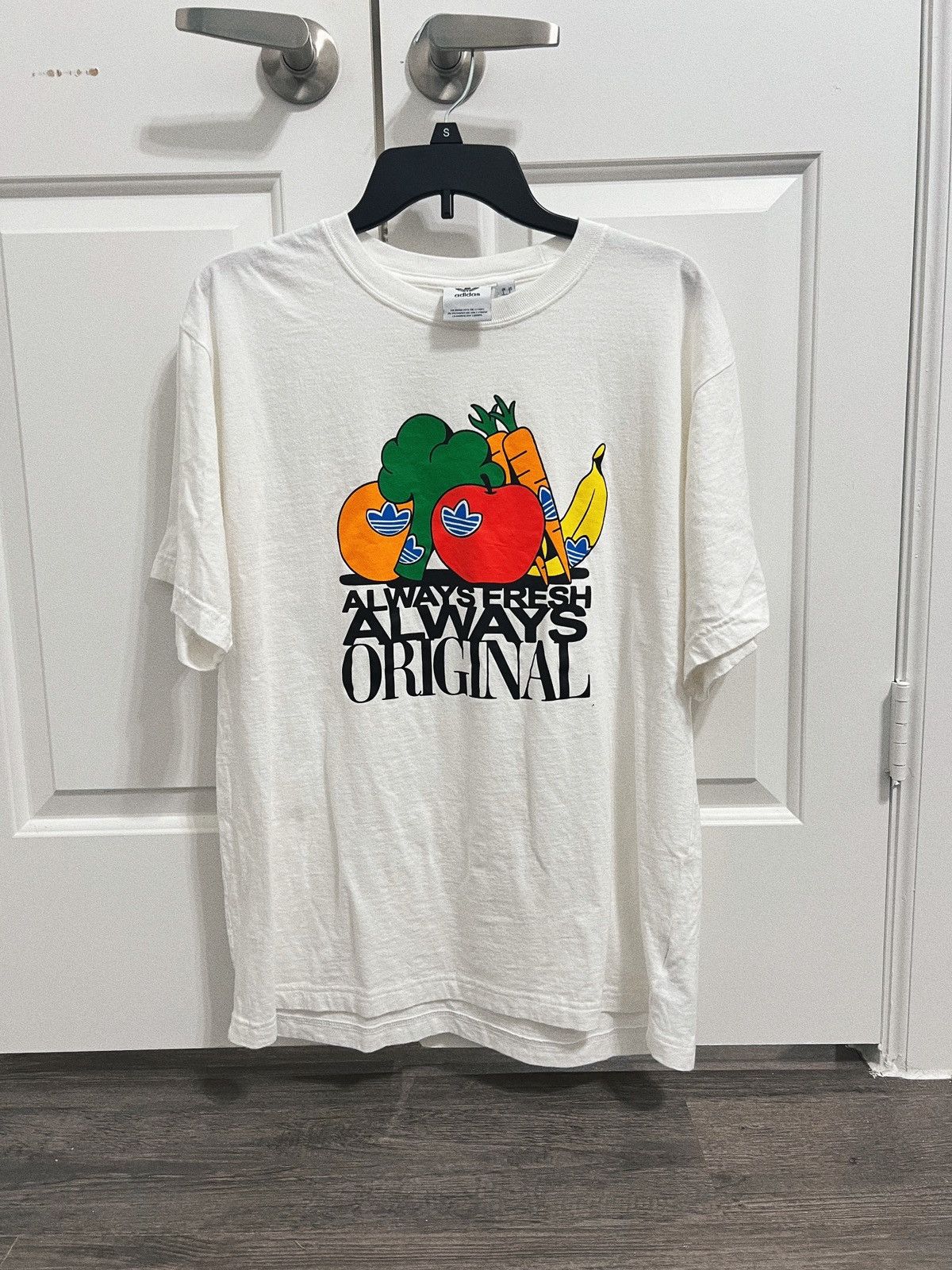 Adidas Adidas “Always Fresh Always Original” Fruit & Veggie Shirt