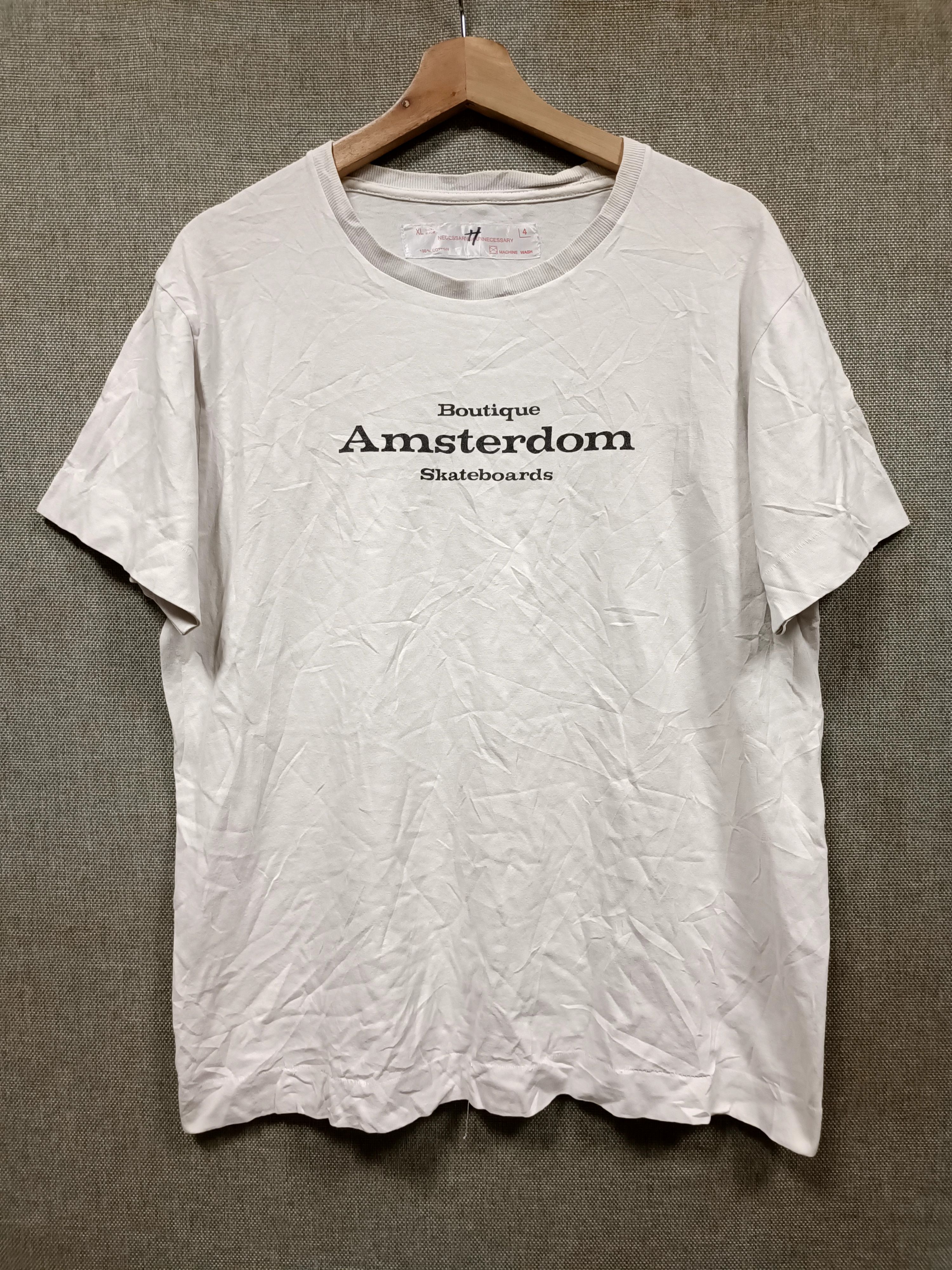 Hook-Ups × Vintage Necessary or Unnecessary Boutique Amsterdom Skateboard tee Size US L / EU 52-54 / 3 - 1 Thumbnail