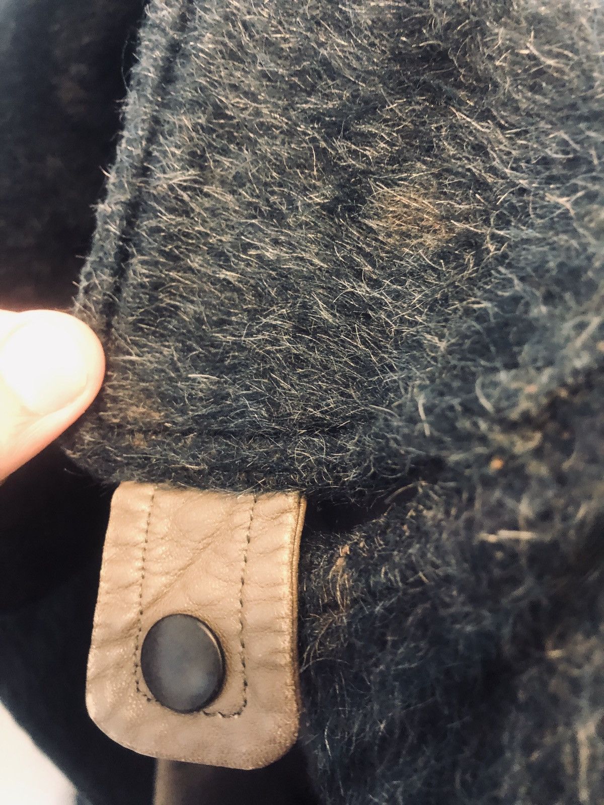 Lanvin Lanvin Leather Detail Fur Coat Size US L / EU 52-54 / 3 - 4 Thumbnail