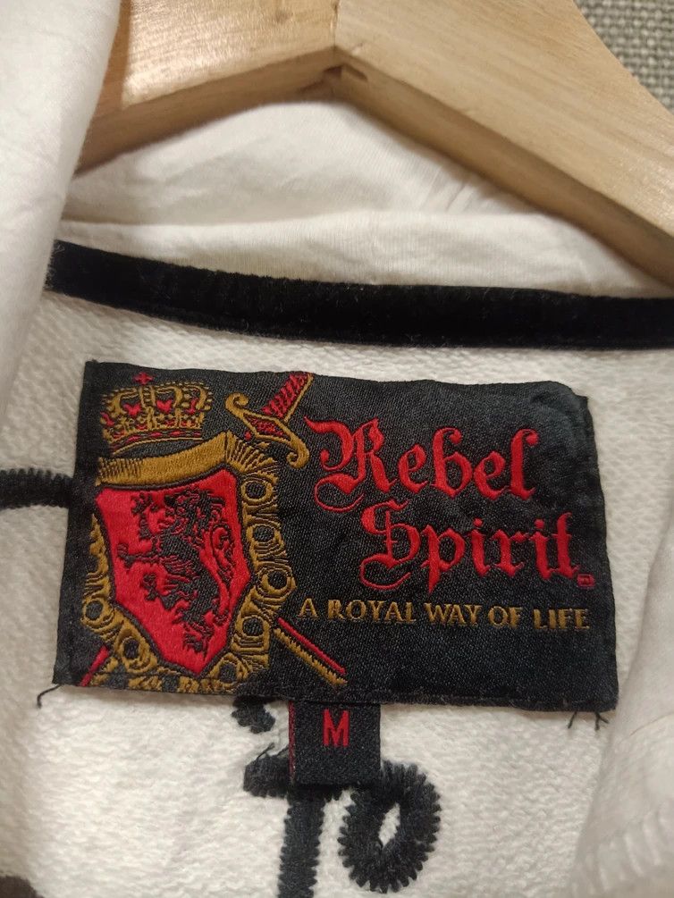 Bob Marley Vintage sweatshirt hoodie rasta rebel spirit embroidery Size US M / EU 48-50 / 2 - 7 Thumbnail
