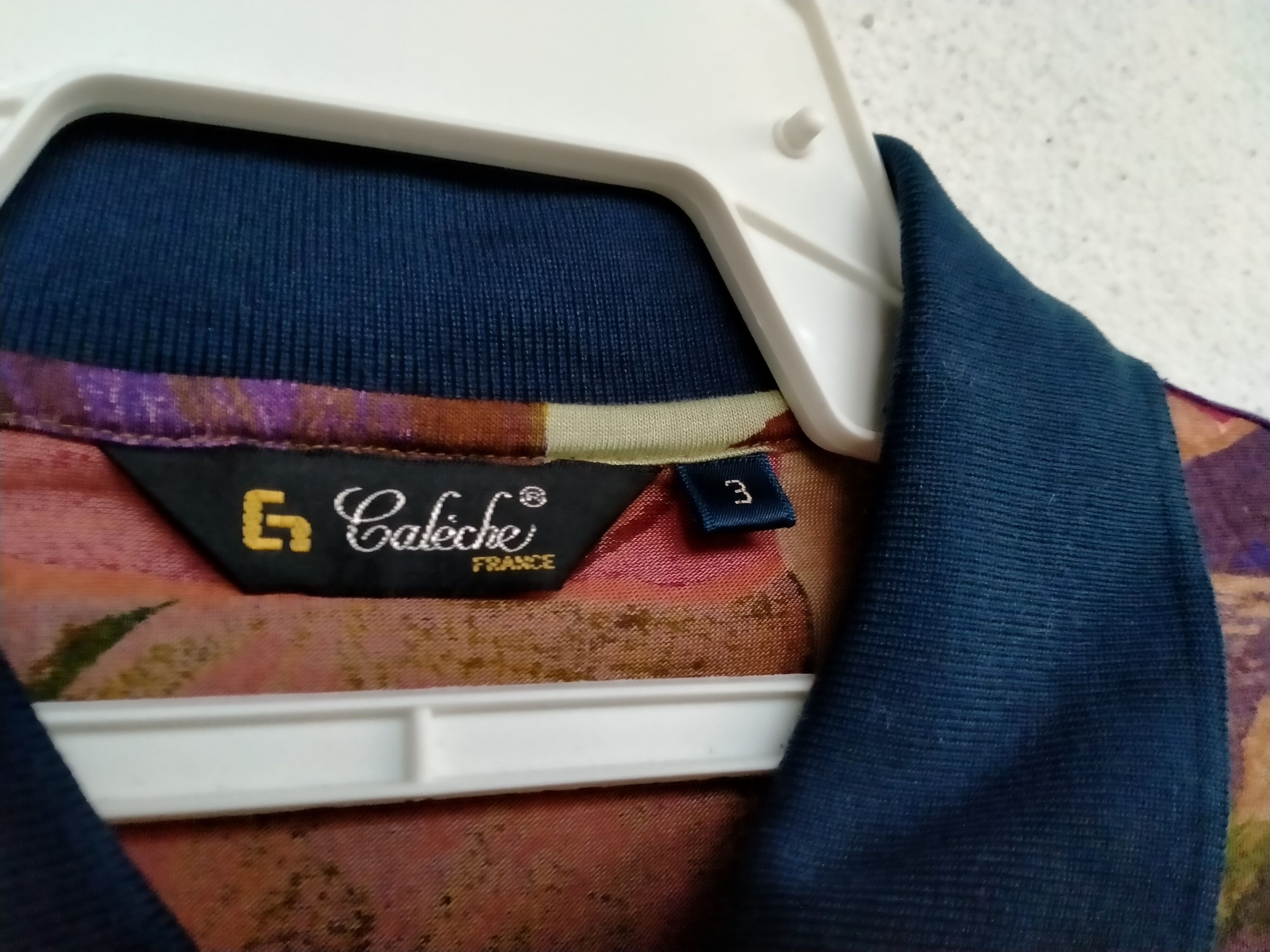 Other Caleche overprint polo shirt Size US M / EU 48-50 / 2 - 6 Thumbnail