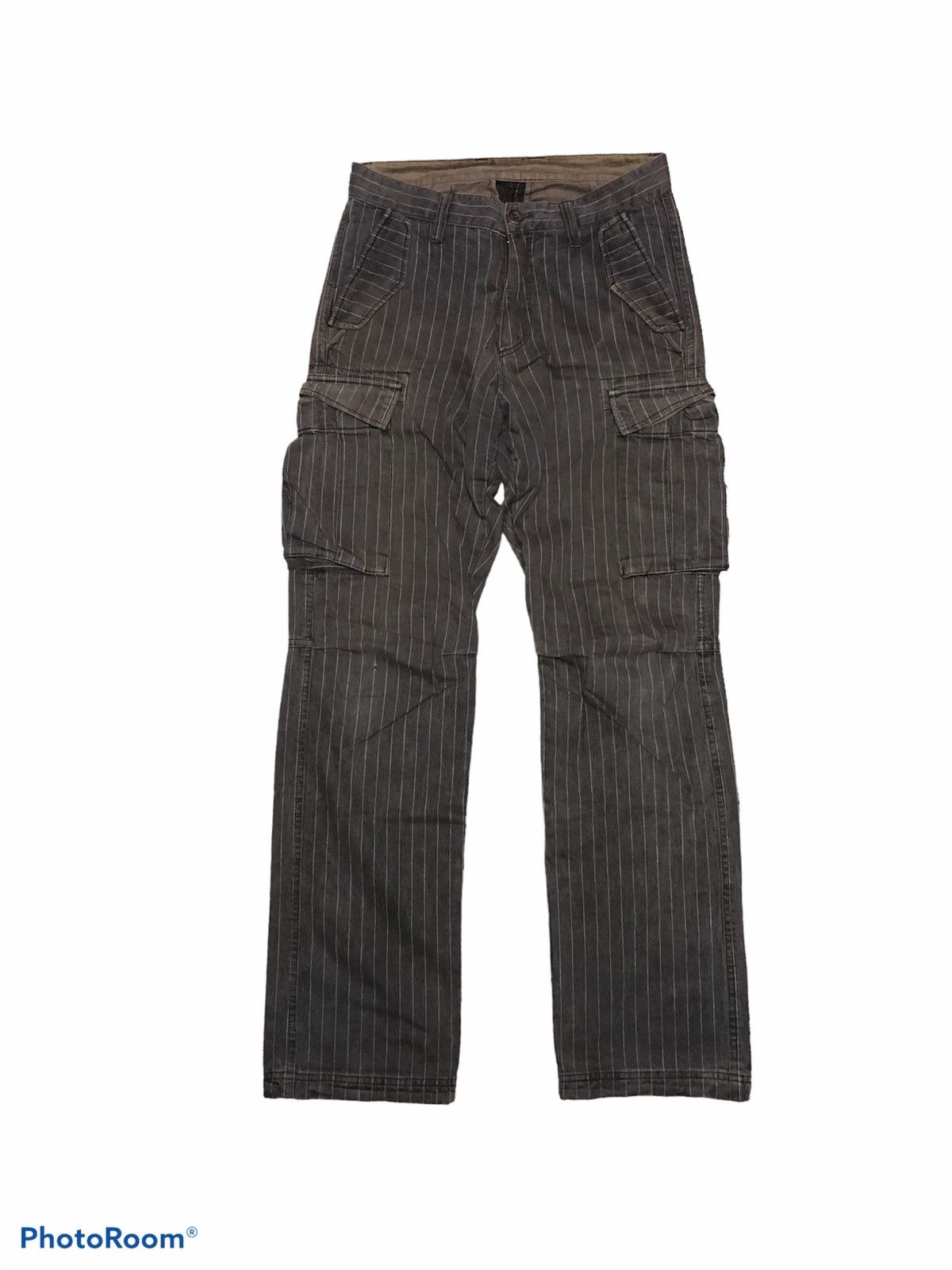United Arrows SUN FADED⚡️⚡️BLUE LABEL CARGO PANTS BY UNITED ARROW TOKYO Size US 29 - 2 Thumbnail