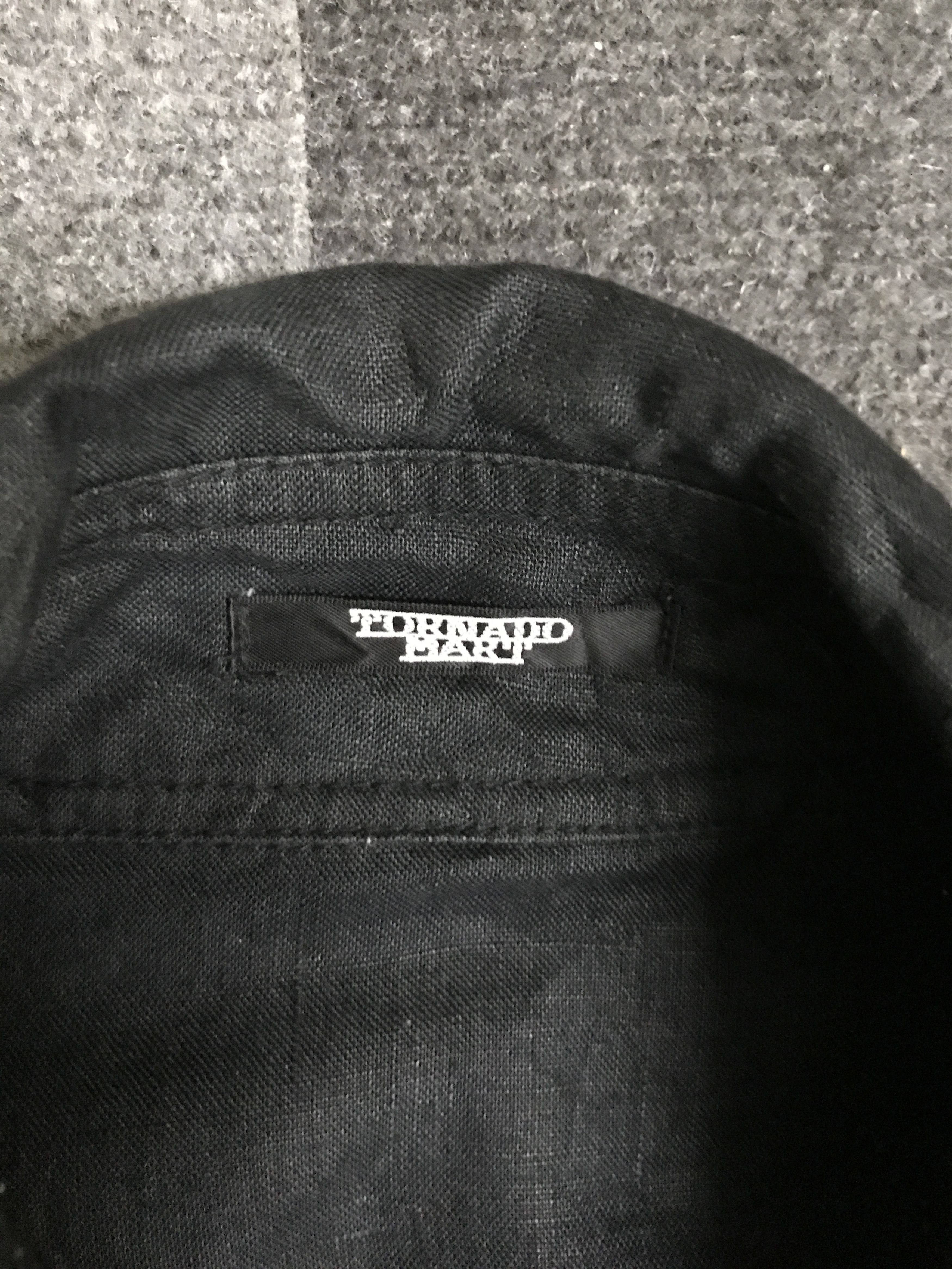 Japanese Brand J30 TORNADO MART Japan Unisex Skinny Fit Linen Jacket Size US S / EU 44-46 / 1 - 8 Thumbnail