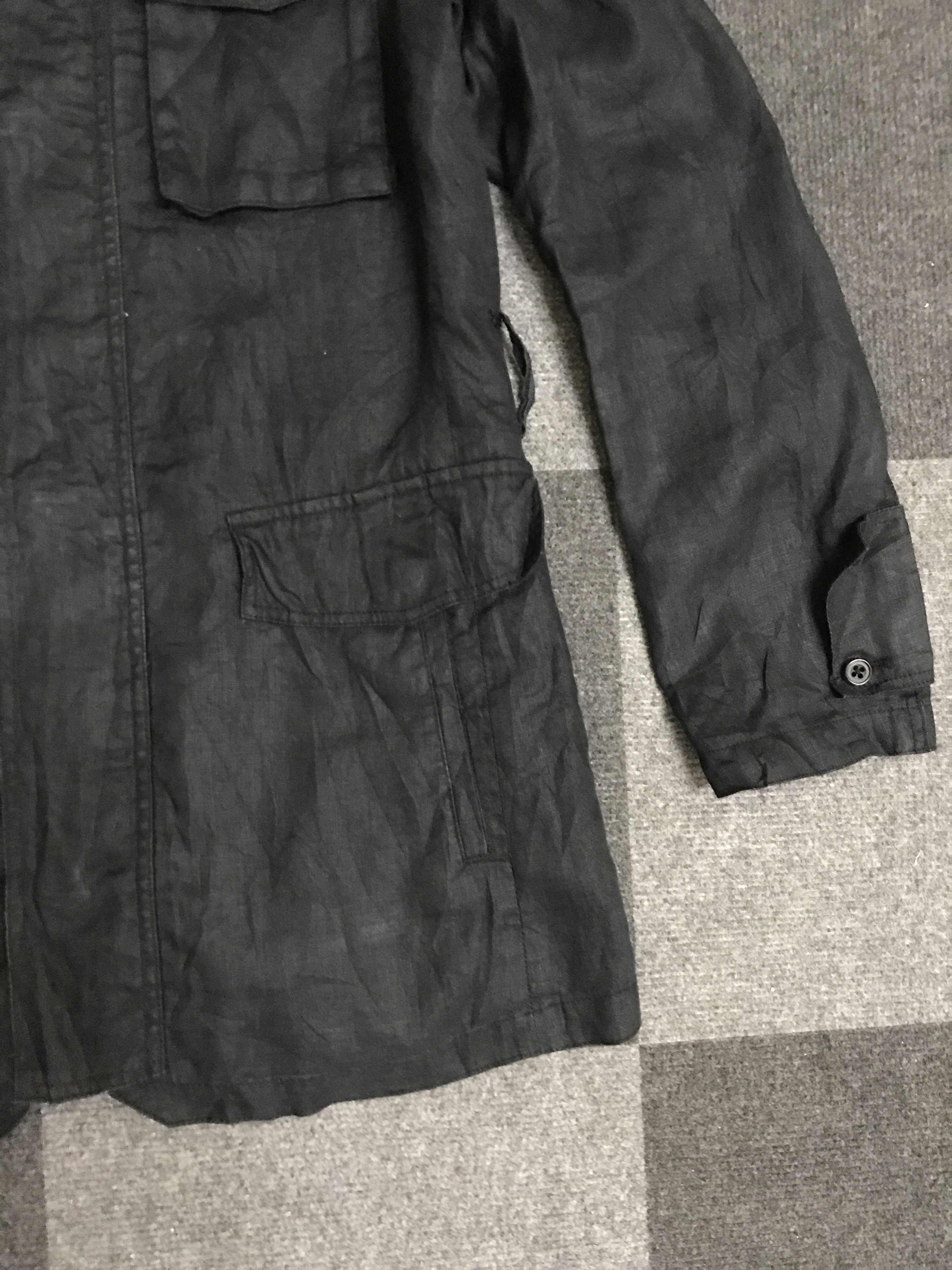 Japanese Brand J30 TORNADO MART Japan Unisex Skinny Fit Linen Jacket Size US S / EU 44-46 / 1 - 11 Thumbnail
