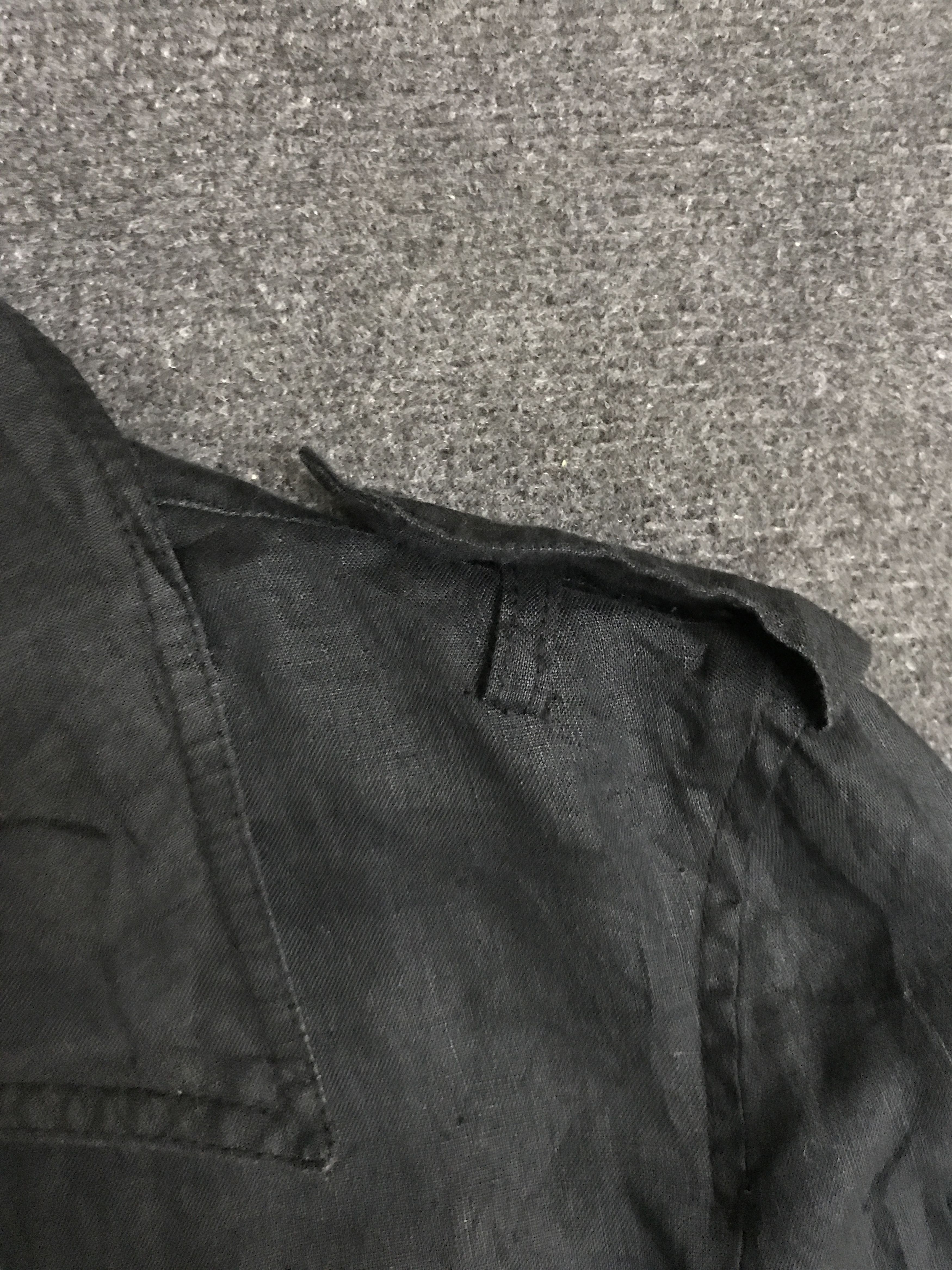 Japanese Brand J30 TORNADO MART Japan Unisex Skinny Fit Linen Jacket Size US S / EU 44-46 / 1 - 9 Thumbnail