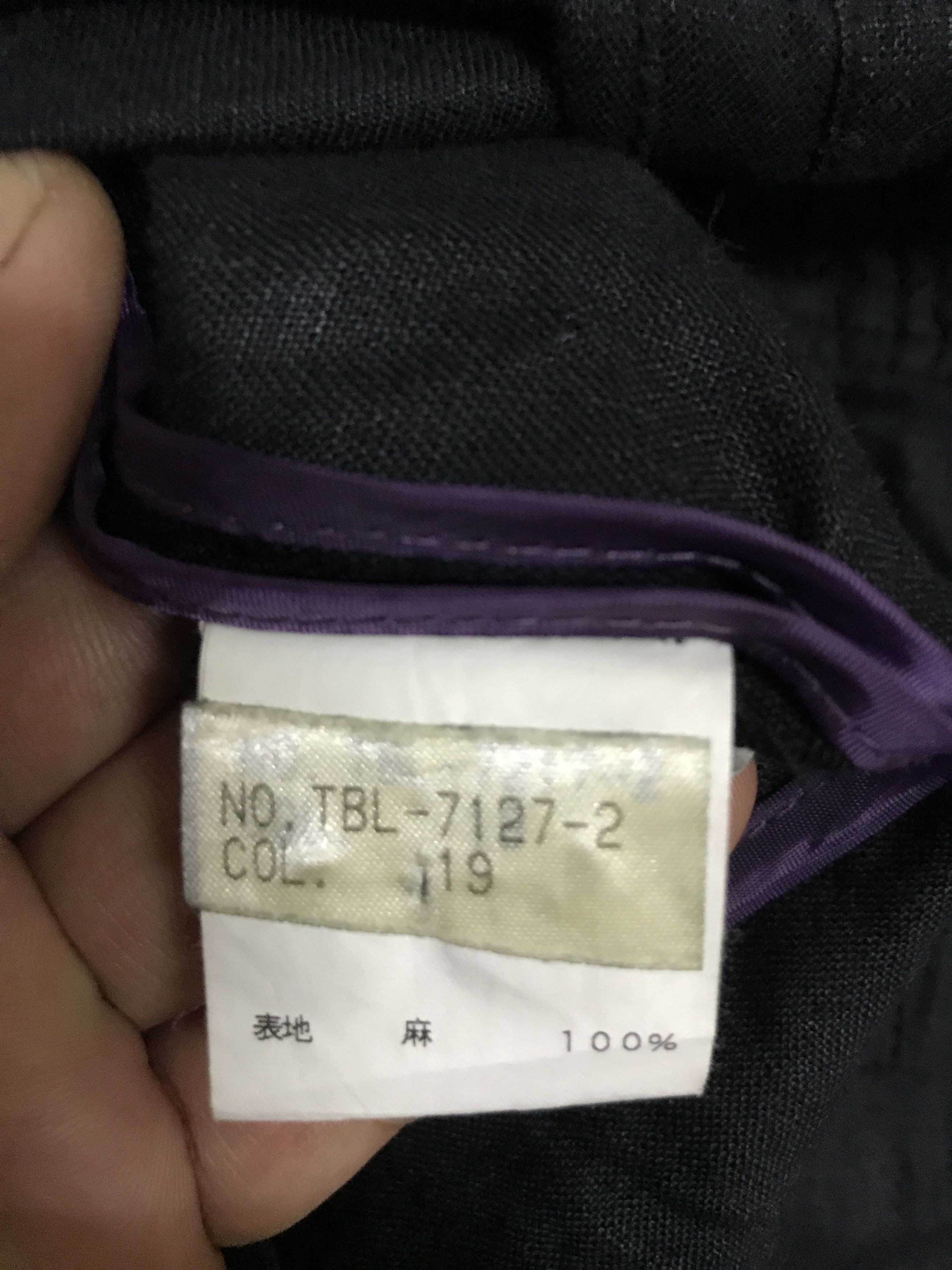 Japanese Brand J30 TORNADO MART Japan Unisex Skinny Fit Linen Jacket Size US S / EU 44-46 / 1 - 16 Thumbnail