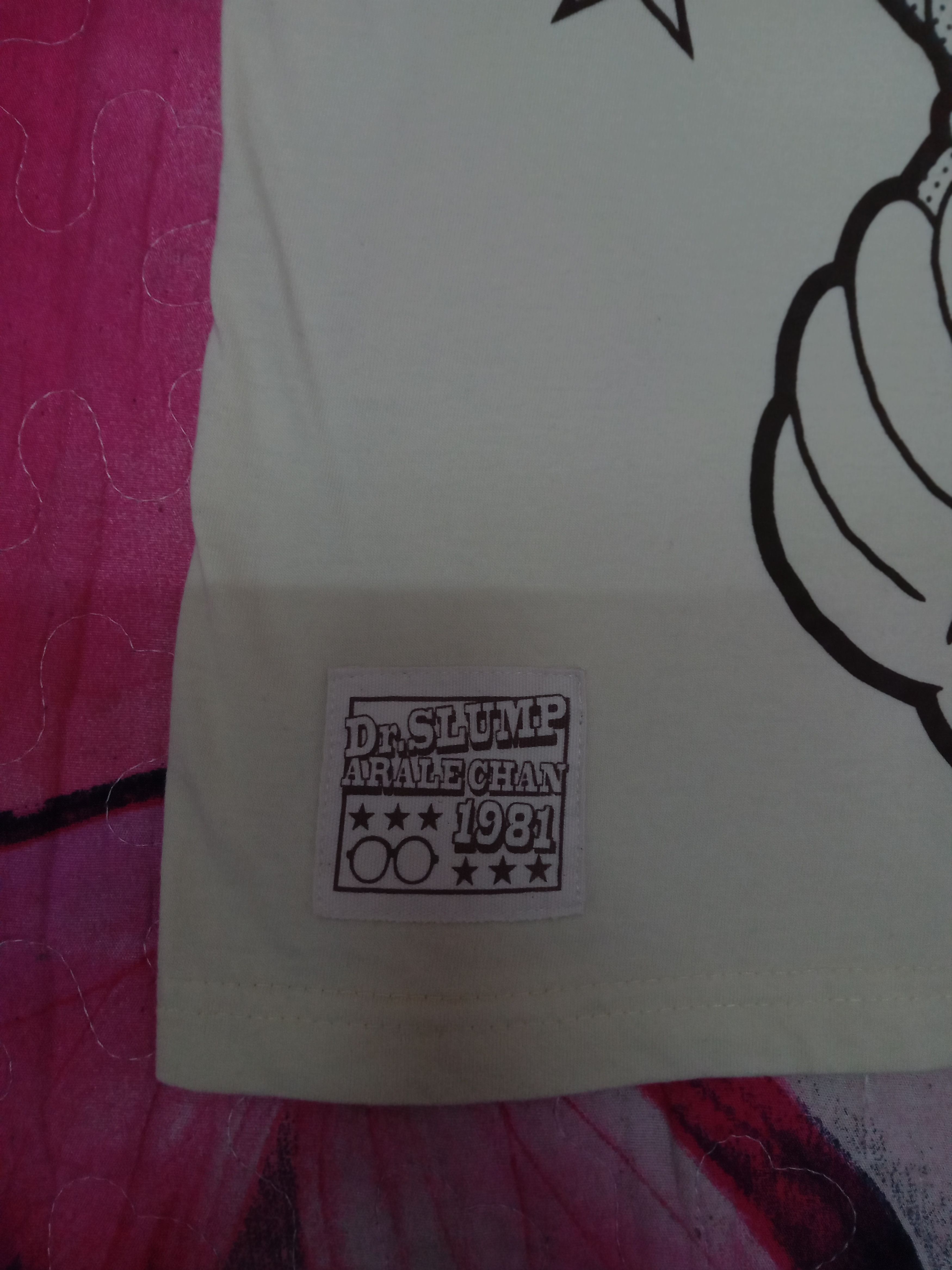 Anime × Cartoon Network Rare A.O.P Dr.Slump anime manga Tee Arale chan Dragonball Size US M / EU 48-50 / 2 - 4 Thumbnail