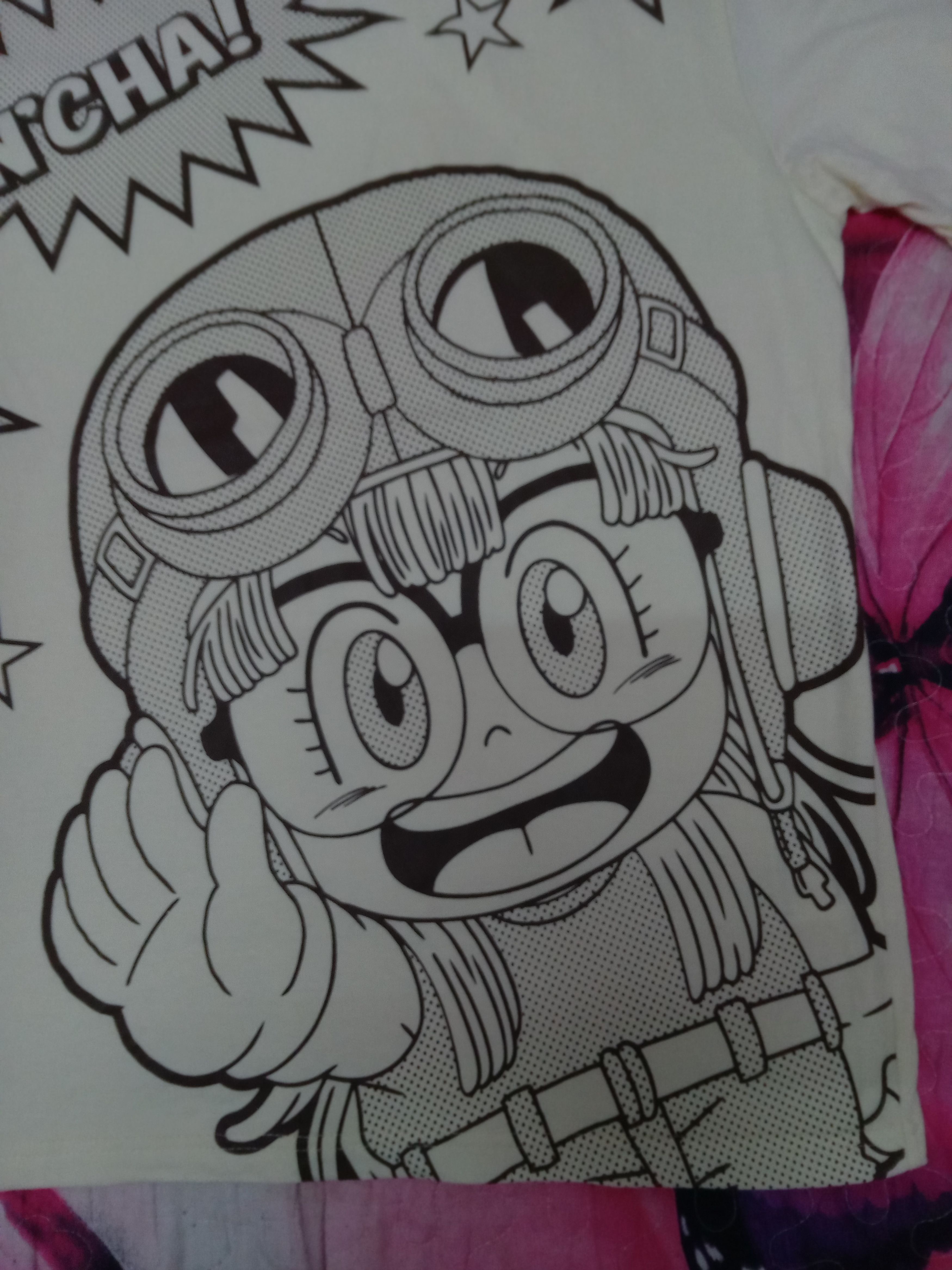 Anime × Cartoon Network Rare A.O.P Dr.Slump anime manga Tee Arale chan Dragonball Size US M / EU 48-50 / 2 - 3 Thumbnail