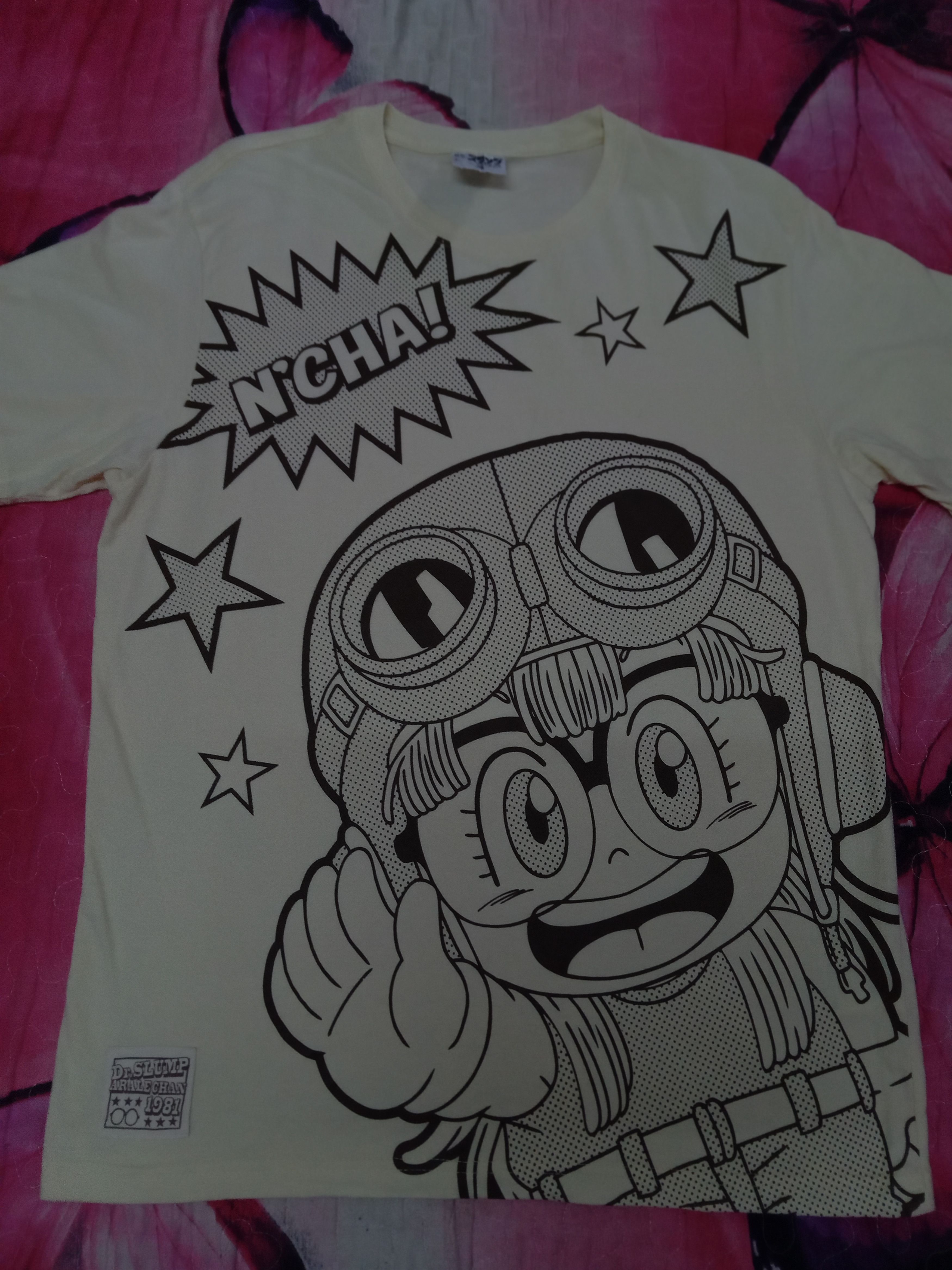 Anime × Cartoon Network Rare A.O.P Dr.Slump anime manga Tee Arale chan Dragonball Size US M / EU 48-50 / 2 - 1 Thumbnail