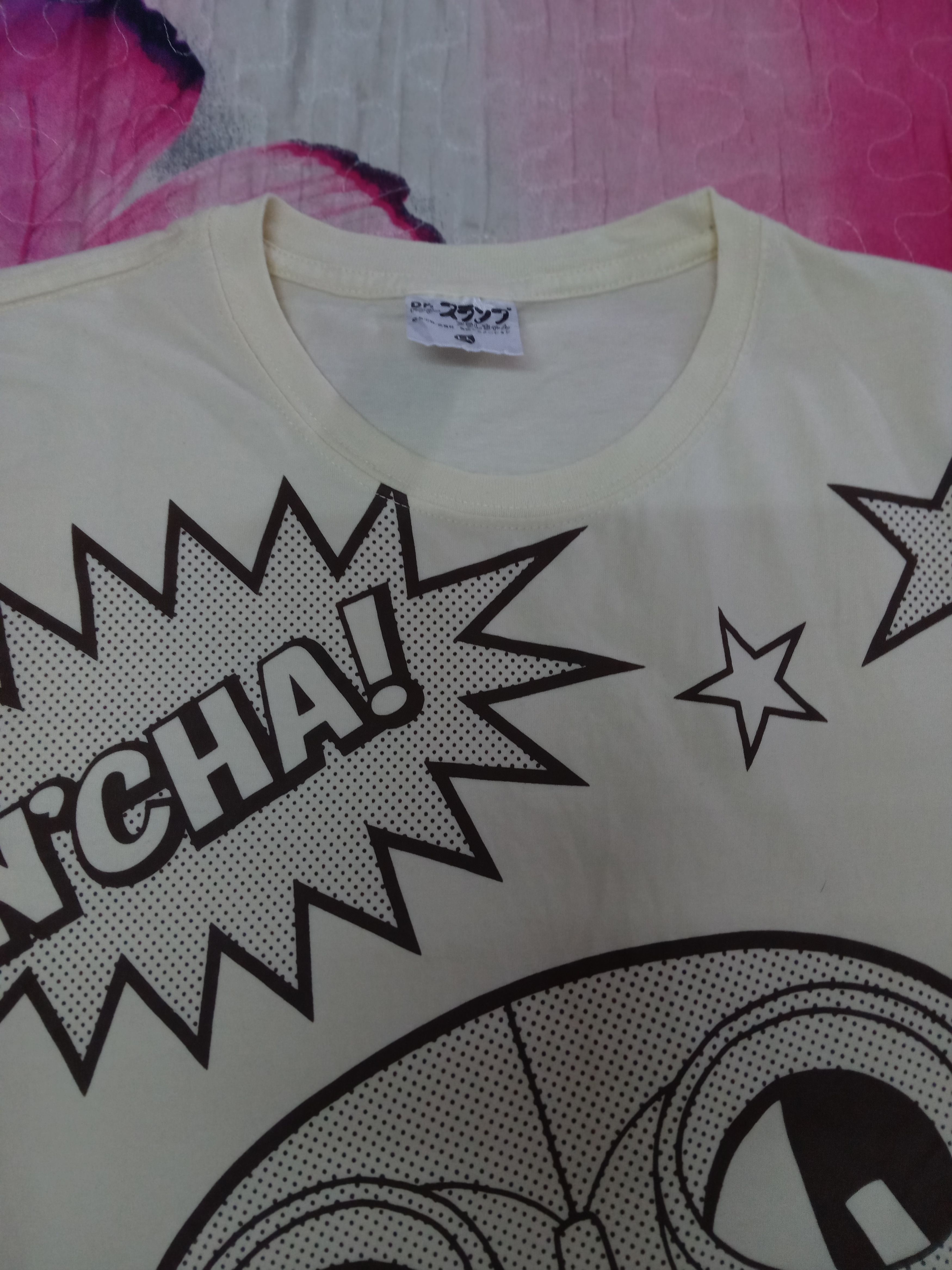 Anime × Cartoon Network Rare A.O.P Dr.Slump anime manga Tee Arale chan Dragonball Size US M / EU 48-50 / 2 - 5 Thumbnail