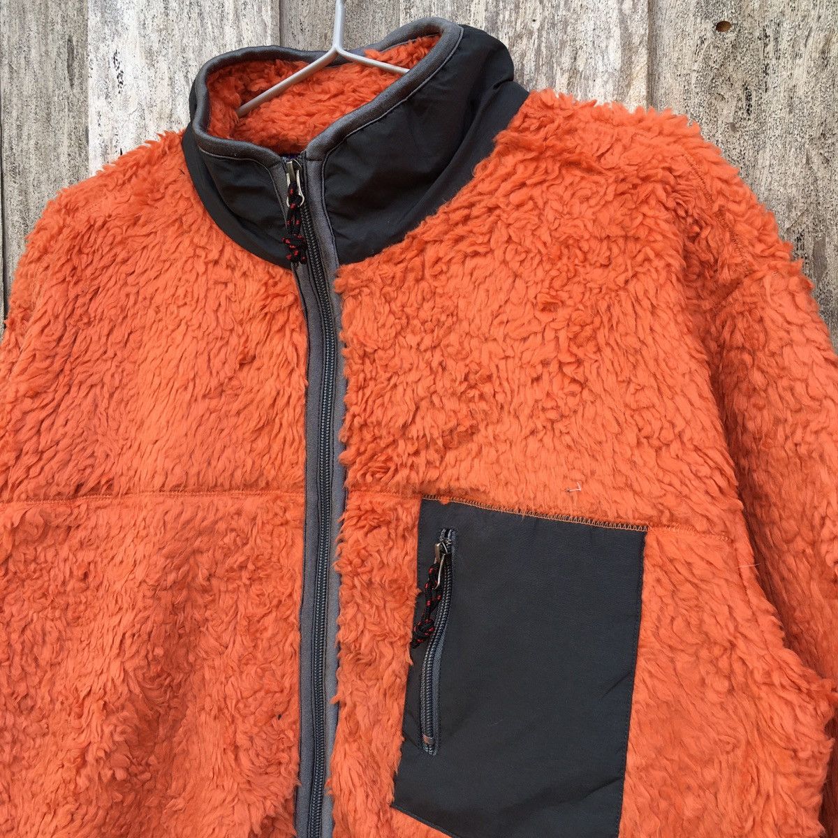 Japanese Brand × Vintage Never Seen Thing Bulky Fleece Jacket Retro X Style Jacket Size US L / EU 52-54 / 3 - 3 Thumbnail