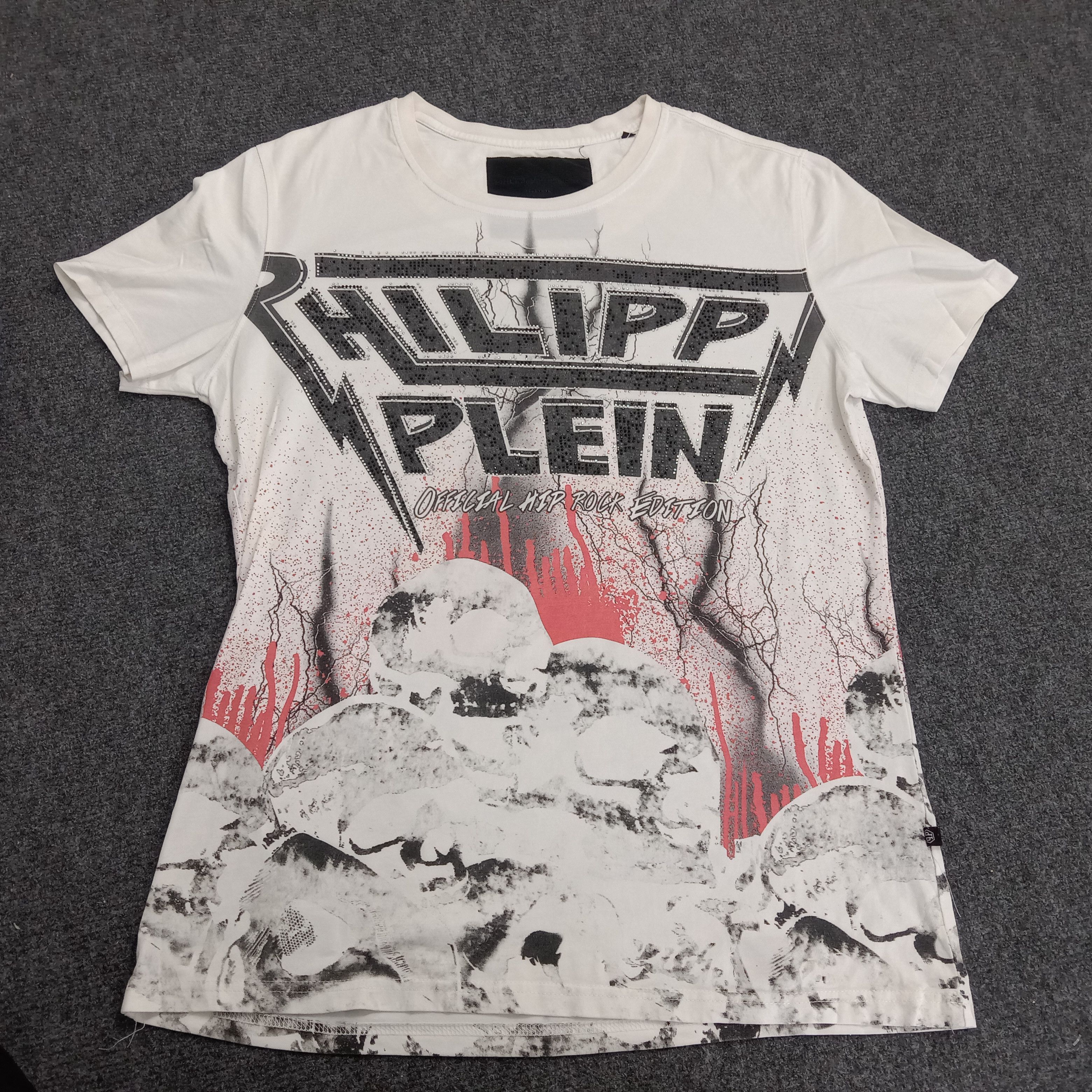 Philipp Plein × Vintage PHILIPP PLEIN Nice Design T-Shirt Size US M / EU 48-50 / 2 - 1 Thumbnail
