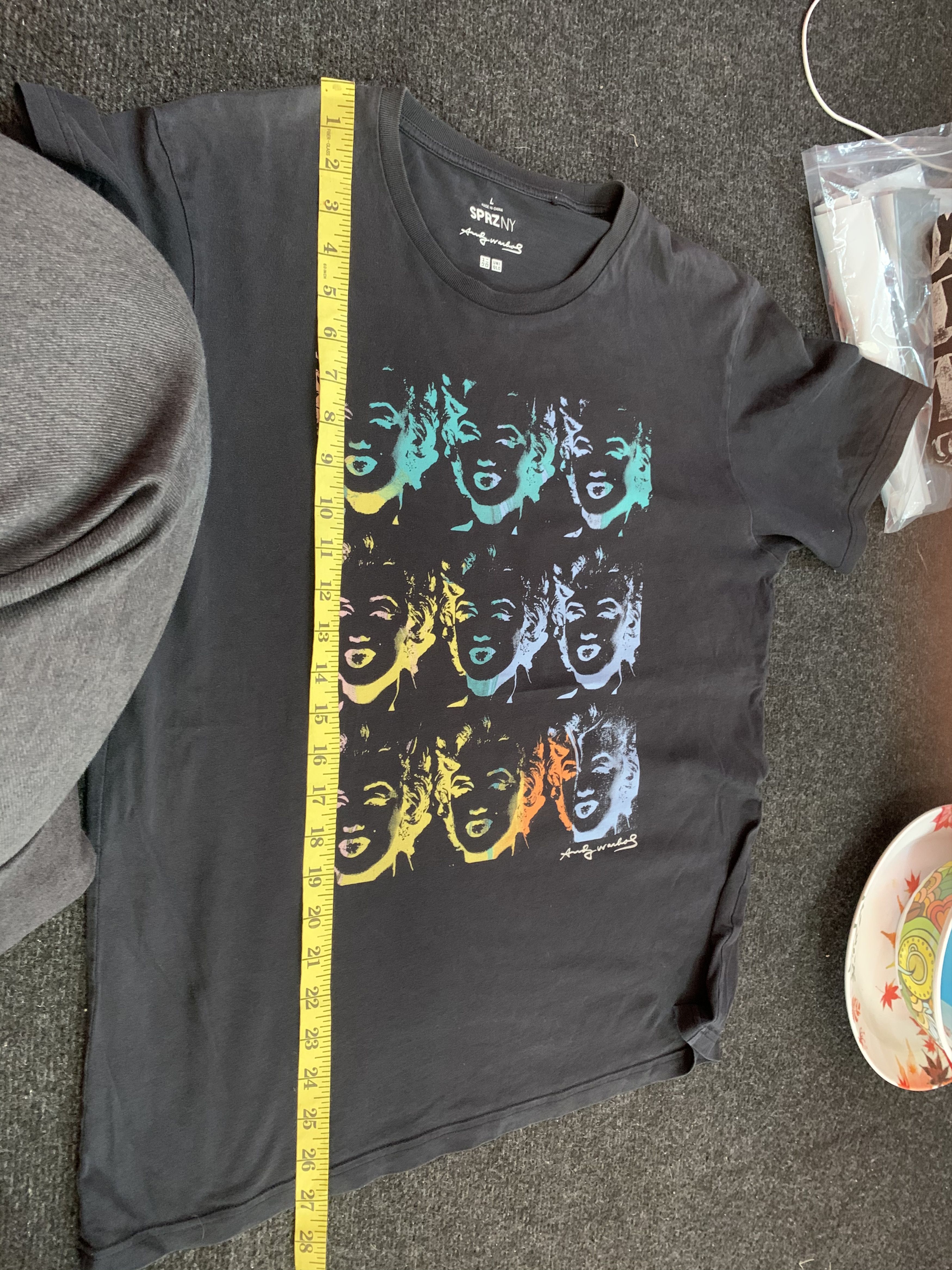 Andy Warhol 🔥Marilyn Monroe Pop Art Tee by Andy Warhol x Uniqlo Size US L / EU 52-54 / 3 - 7 Thumbnail