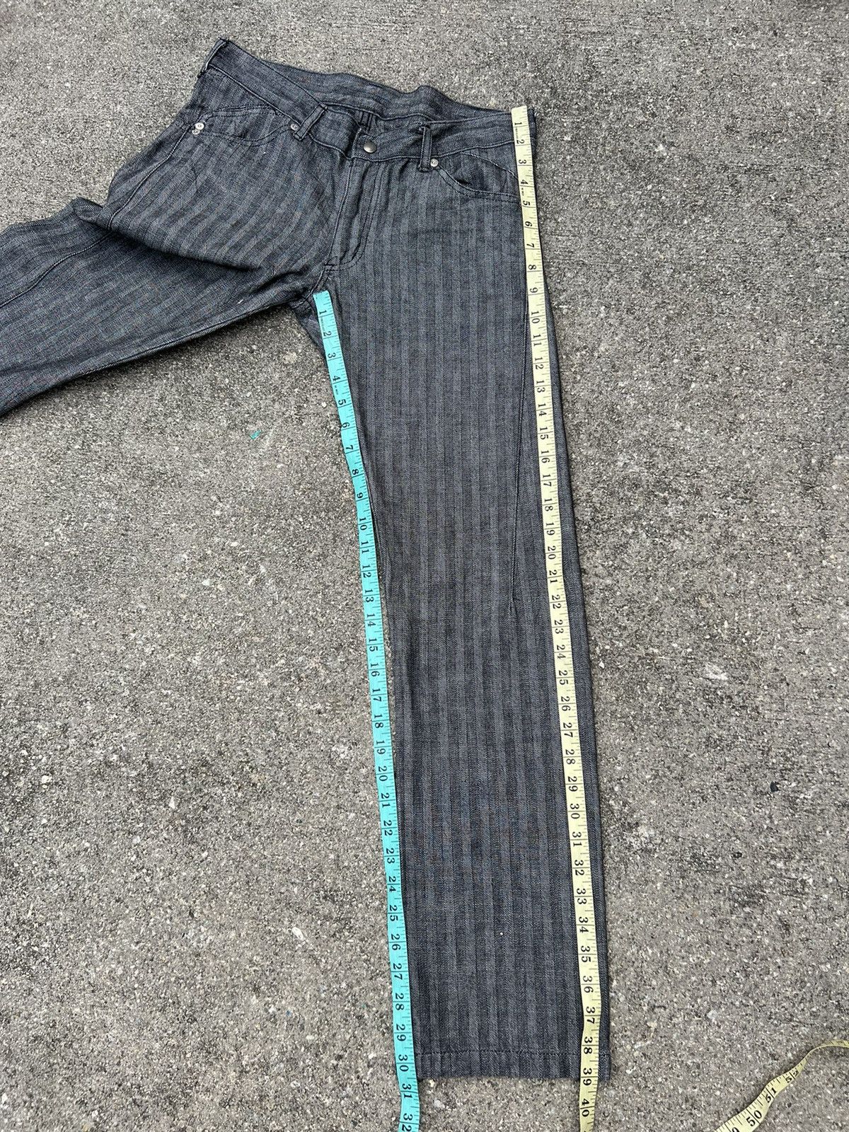 Vandalize Vintage VANDALIZE Japan HBT Striped Jeans Size US 30 / EU 46 - 21 Thumbnail