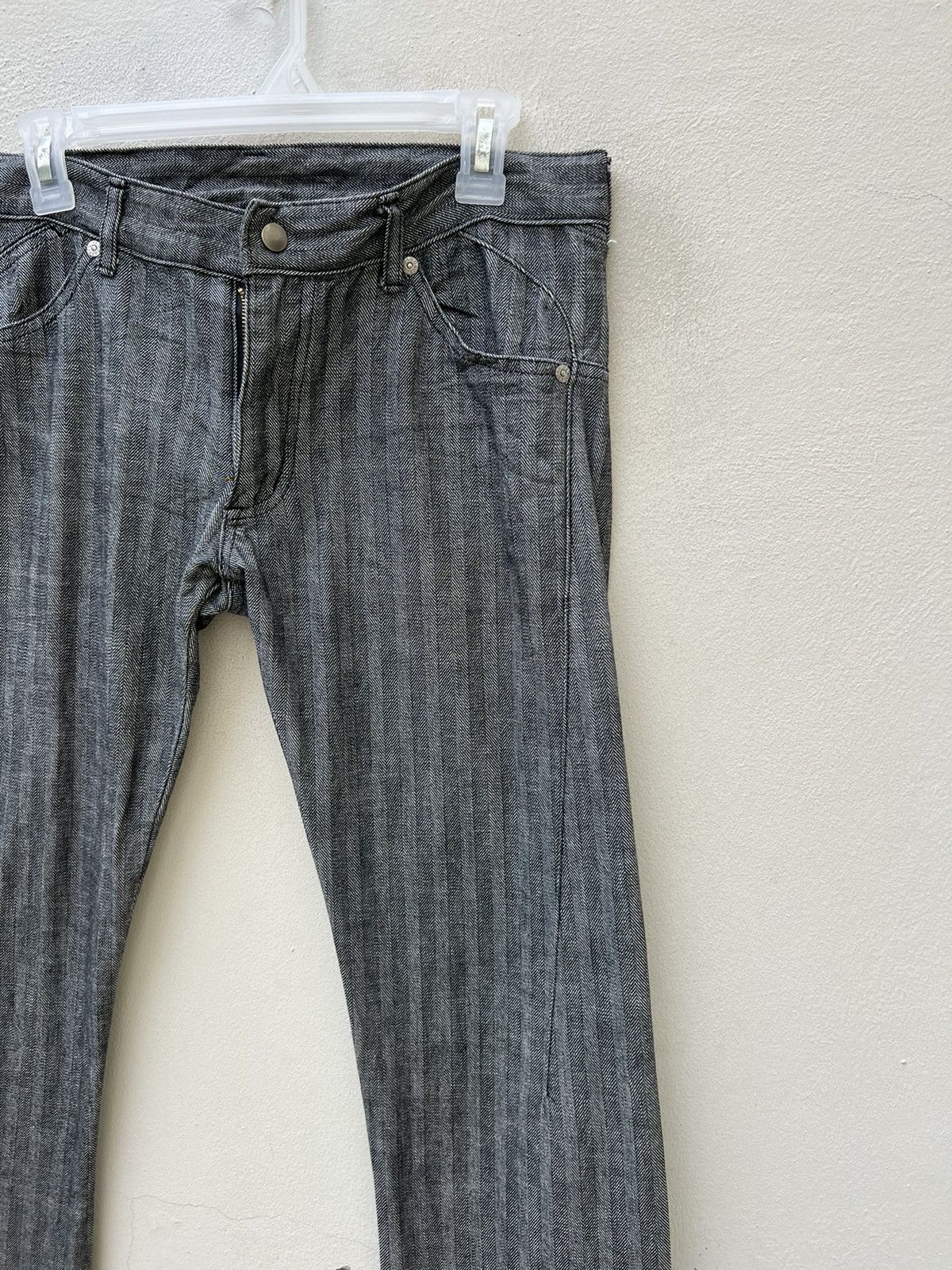 Vandalize Vintage VANDALIZE Japan HBT Striped Jeans Size US 30 / EU 46 - 7 Thumbnail