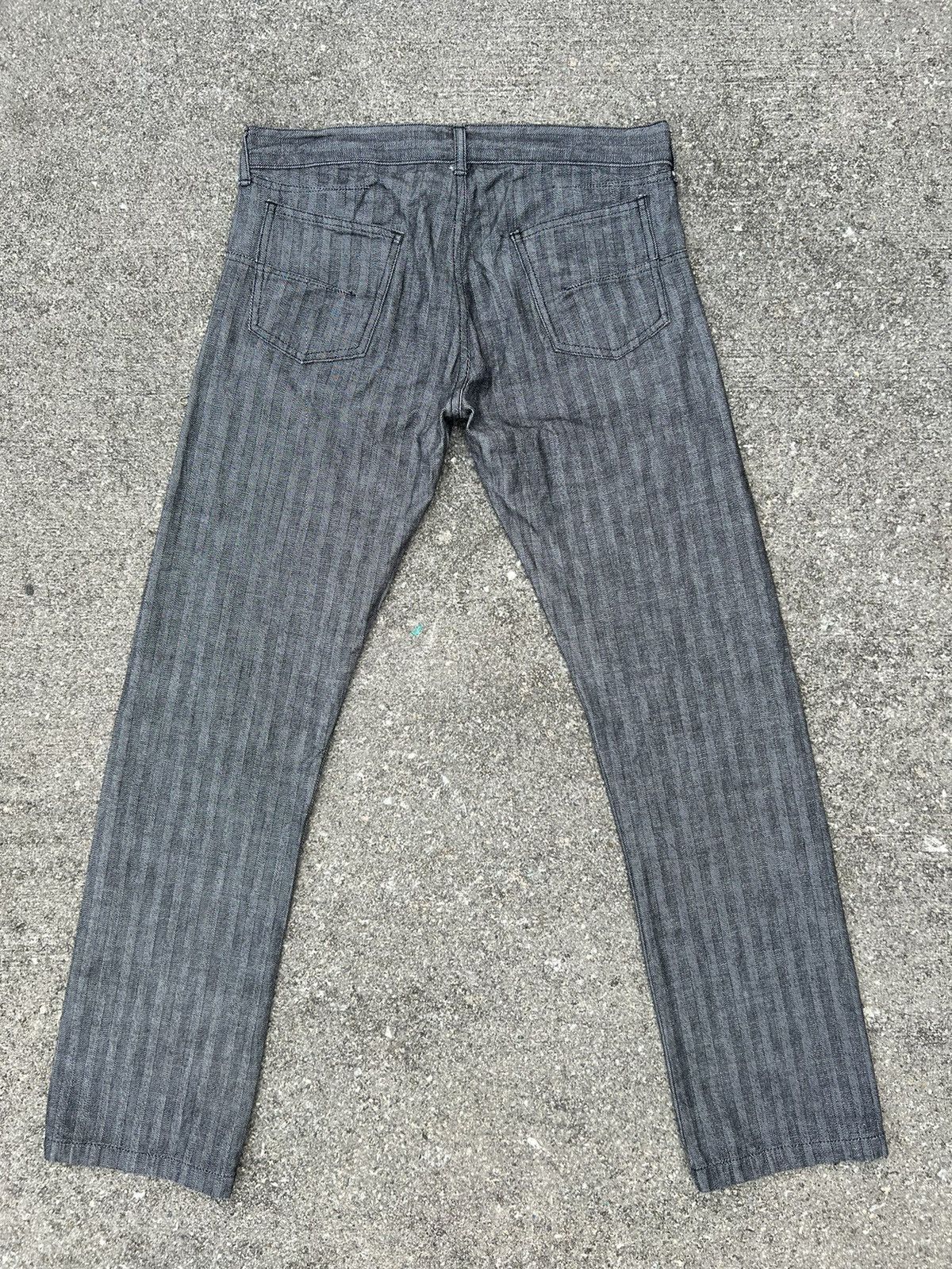 Vandalize Vintage VANDALIZE Japan HBT Striped Jeans Size US 30 / EU 46 - 22 Thumbnail