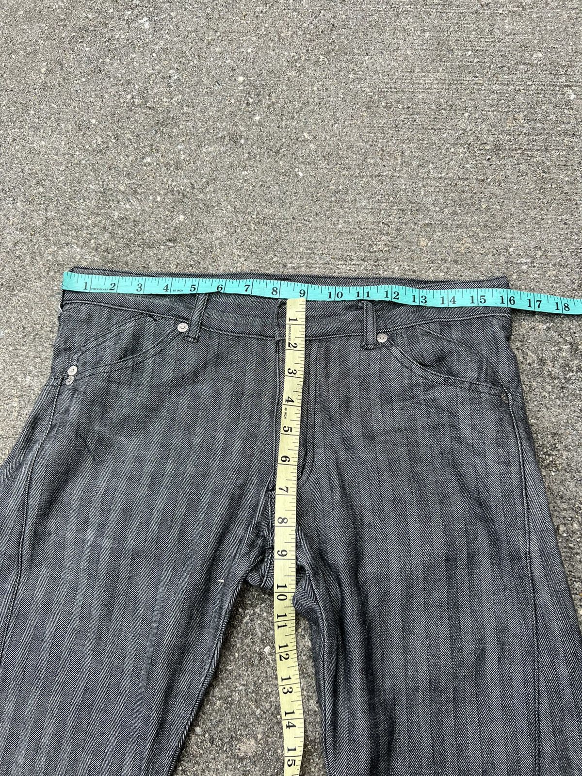 Vandalize Vintage VANDALIZE Japan HBT Striped Jeans Size US 30 / EU 46 - 19 Thumbnail