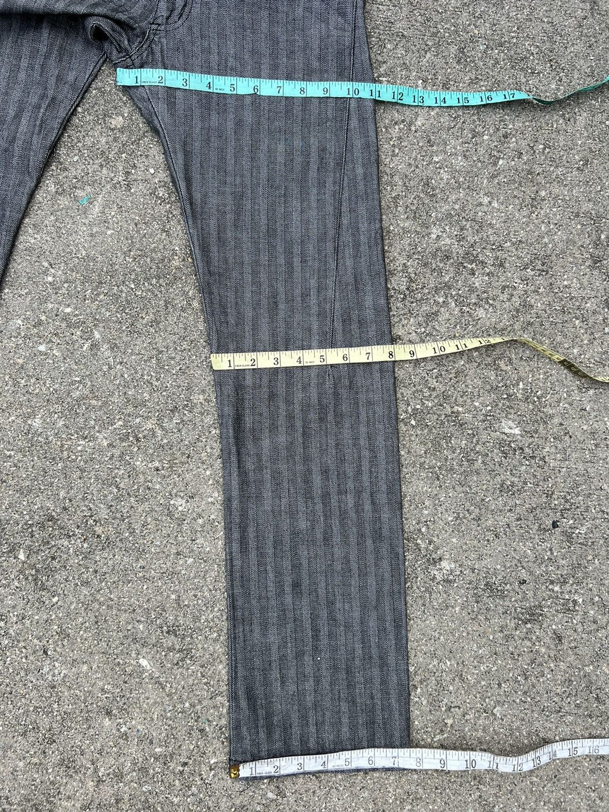 Vandalize Vintage VANDALIZE Japan HBT Striped Jeans Size US 30 / EU 46 - 20 Thumbnail