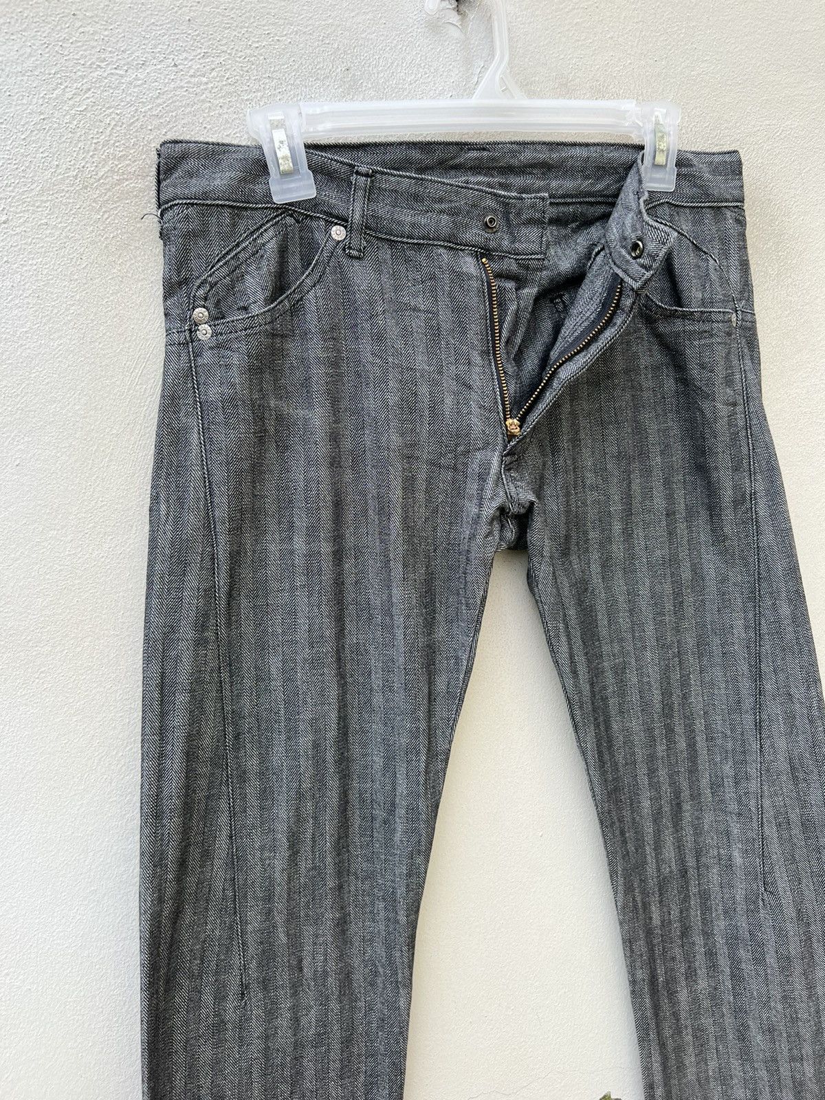 Vandalize Vintage VANDALIZE Japan HBT Striped Jeans Size US 30 / EU 46 - 5 Thumbnail