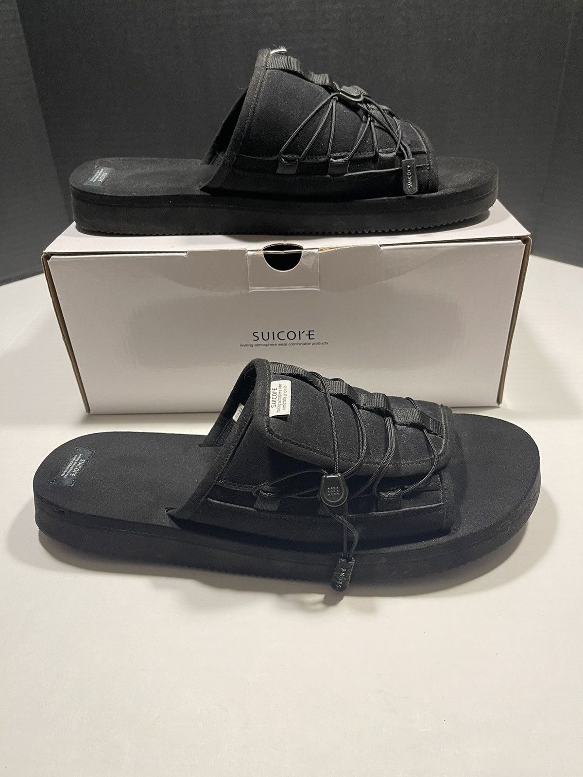 Suicoke OLAS-ECS Black Suicoke Sandals | Grailed