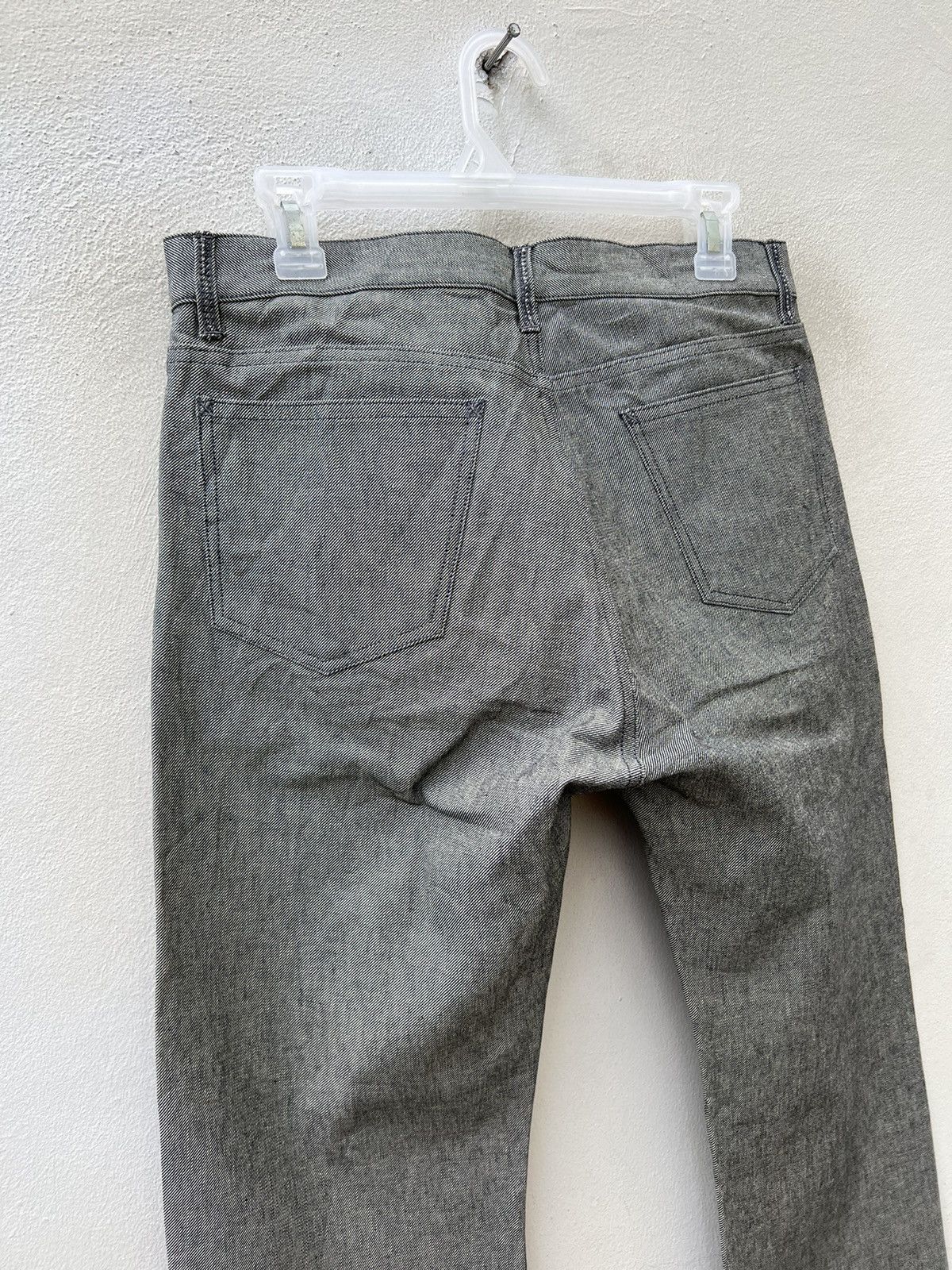 Vintage Vintage BALI BARRET Ex-Hermes Designer Grey Denim Jeans Size US 30 / EU 46 - 13 Thumbnail