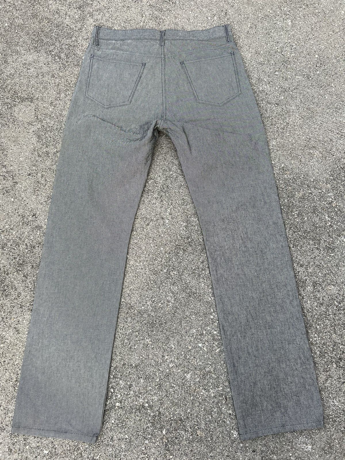 Vintage Vintage BALI BARRET Ex-Hermes Designer Grey Denim Jeans Size US 30 / EU 46 - 25 Thumbnail