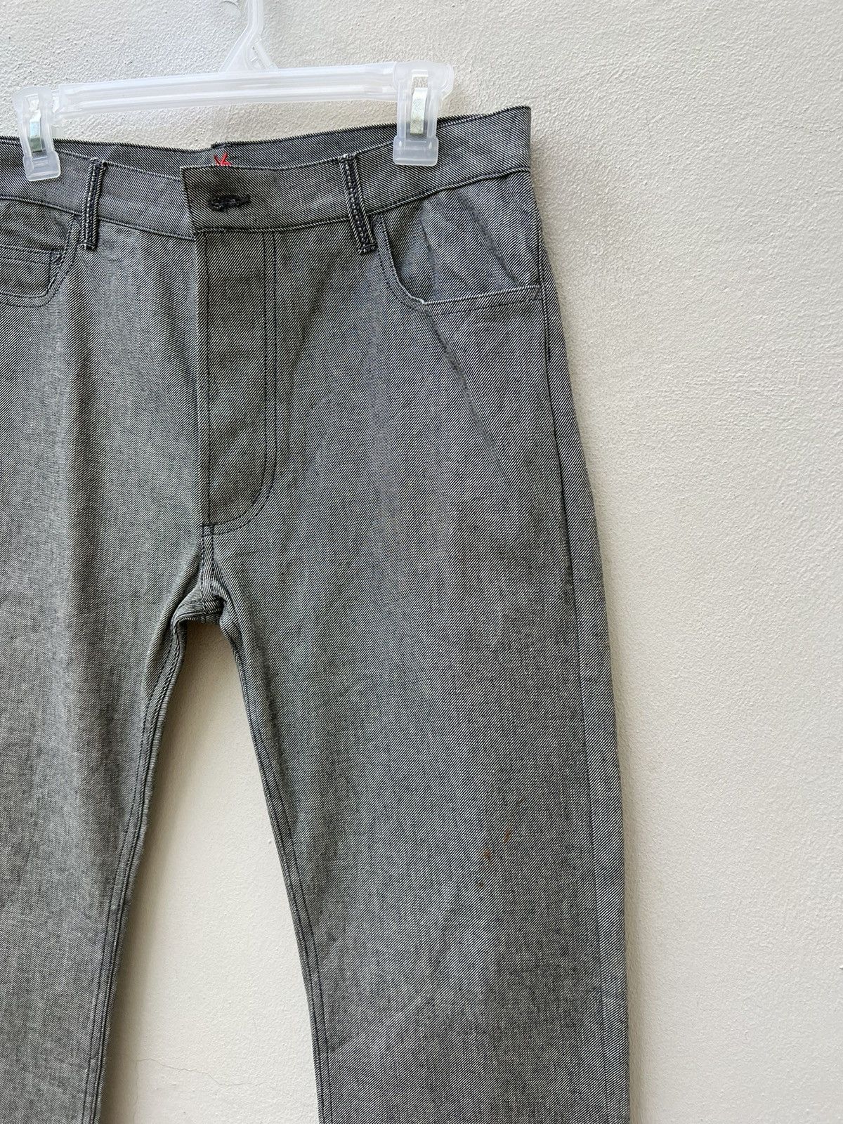 Vintage Vintage BALI BARRET Ex-Hermes Designer Grey Denim Jeans Size US 30 / EU 46 - 7 Thumbnail