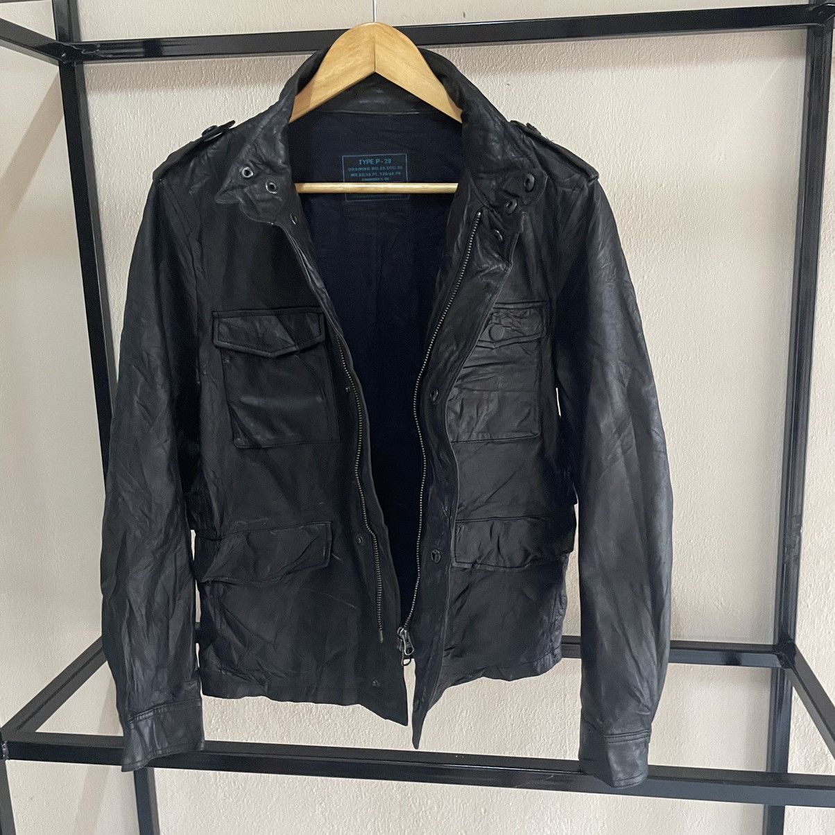 20471120 × Japanese Brand × KMRii 💥 291295 Homme Biker Leather Jacket Size US S / EU 44-46 / 1 - 9 Thumbnail
