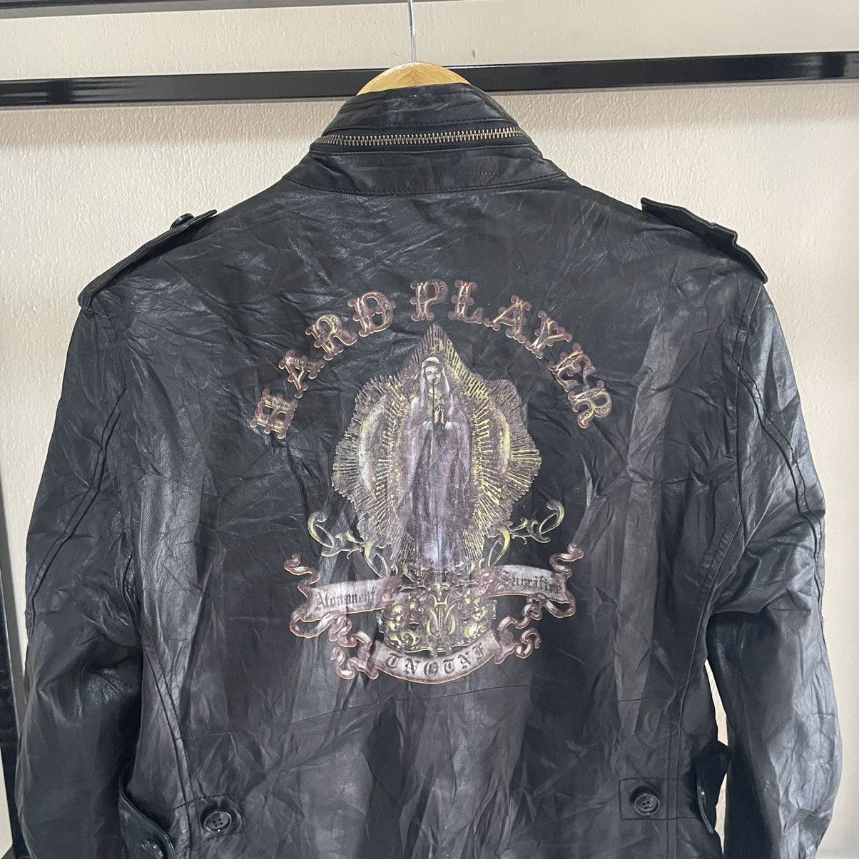 20471120 × Japanese Brand × KMRii 💥 291295 Homme Biker Leather Jacket Size US S / EU 44-46 / 1 - 7 Thumbnail