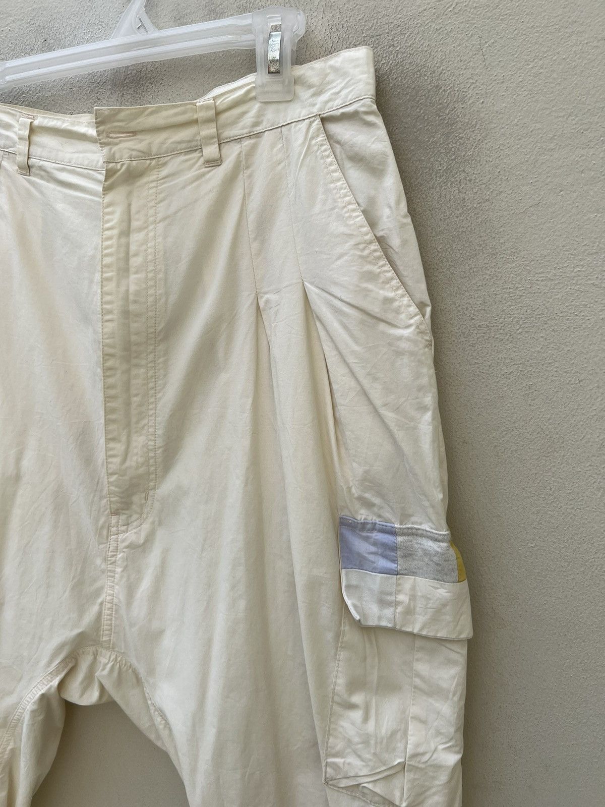 Issey Miyake Vintage Ne-net Patchwork Cargo 3/4 Trouser Pant Size US 30 / EU 46 - 10 Thumbnail