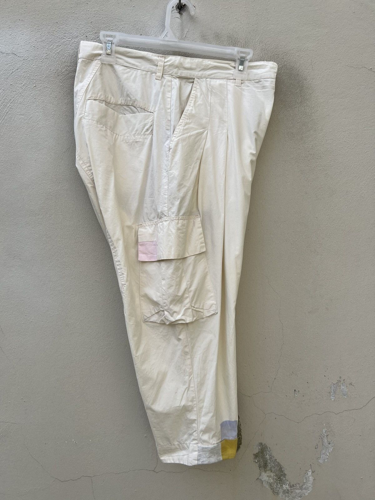 Issey Miyake Vintage Ne-net Patchwork Cargo 3/4 Trouser Pant Size US 30 / EU 46 - 17 Thumbnail