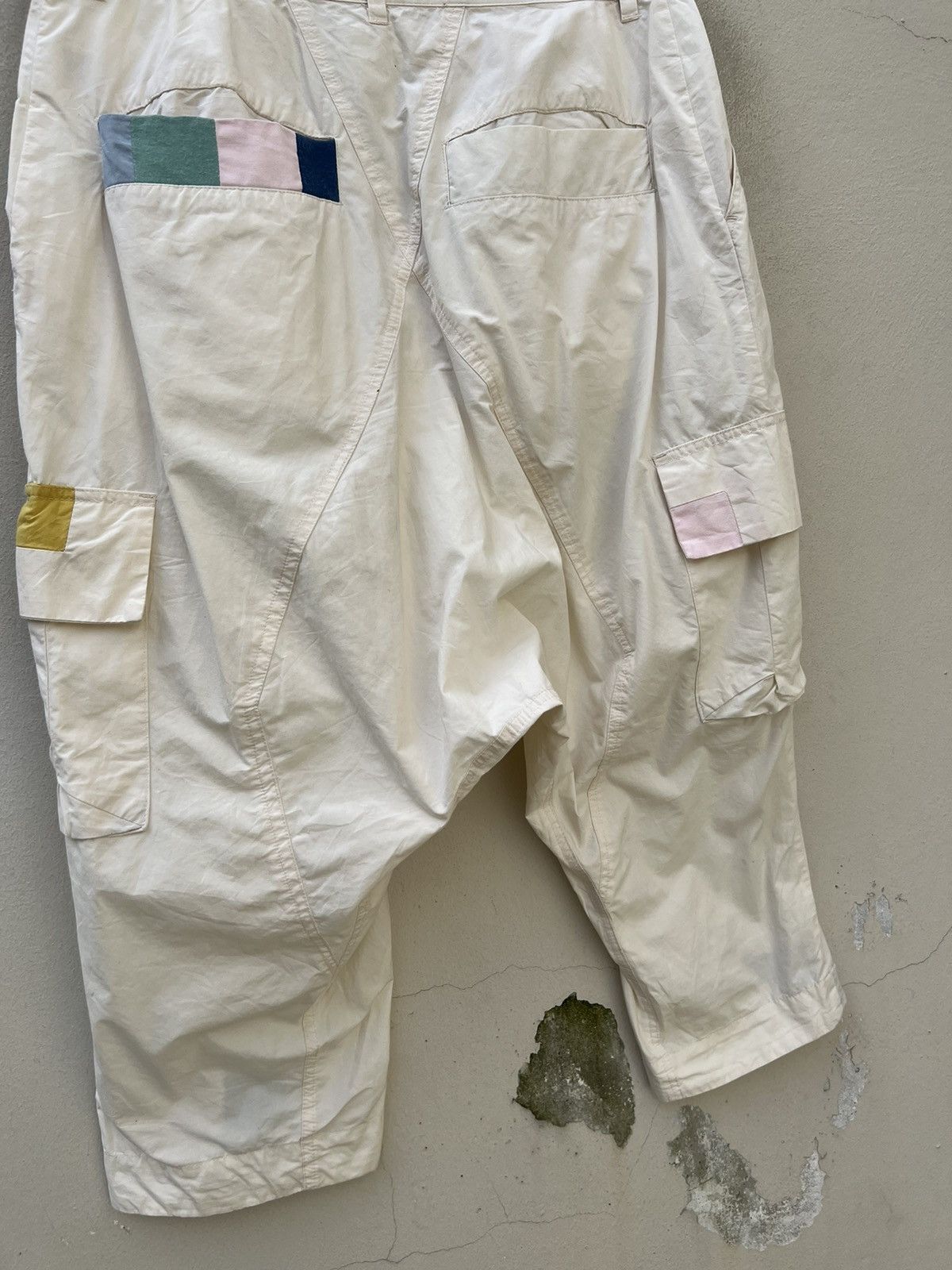 Issey Miyake Vintage Ne-net Patchwork Cargo 3/4 Trouser Pant Size US 30 / EU 46 - 15 Thumbnail