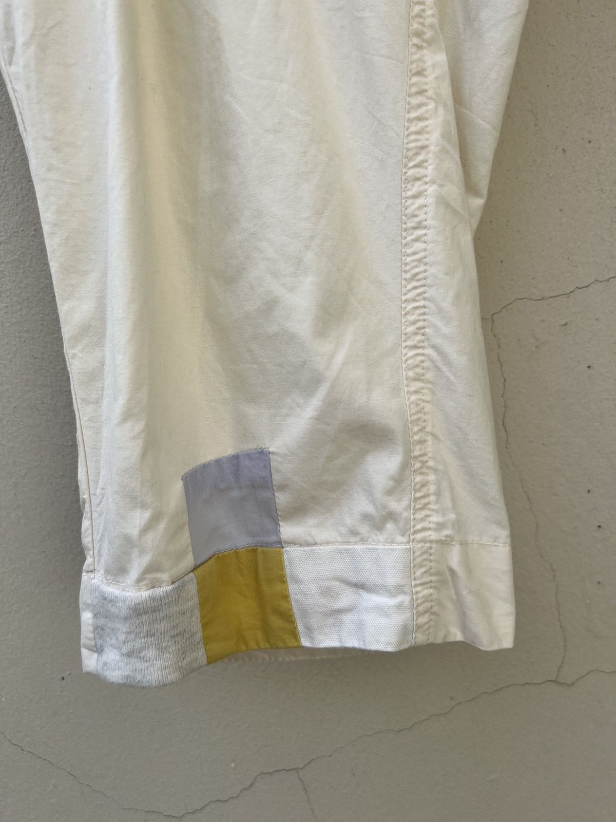 Issey Miyake Vintage Ne-net Patchwork Cargo 3/4 Trouser Pant Size US 30 / EU 46 - 9 Thumbnail