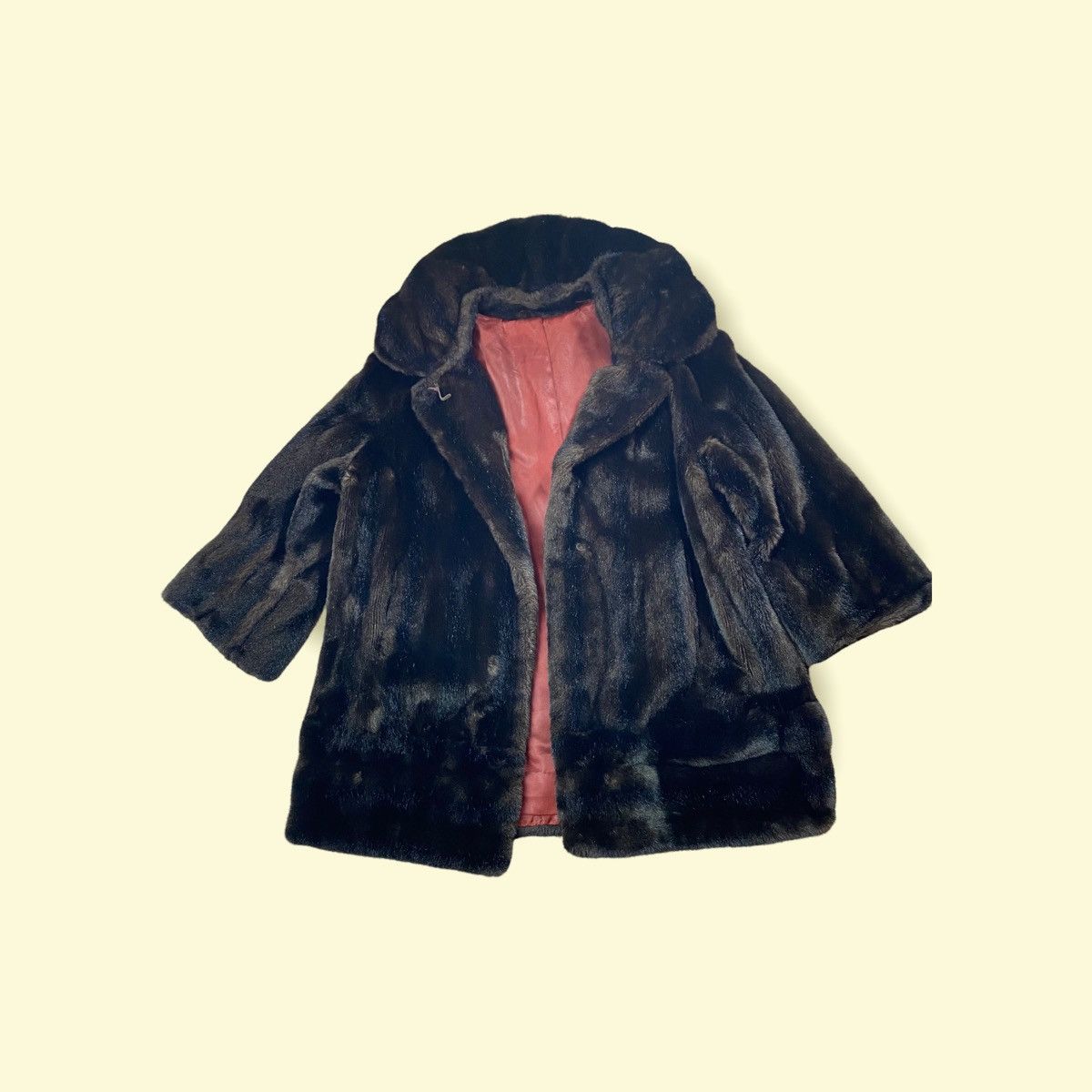 Vintage 1960’s Country Pacer Faux Fur Coat