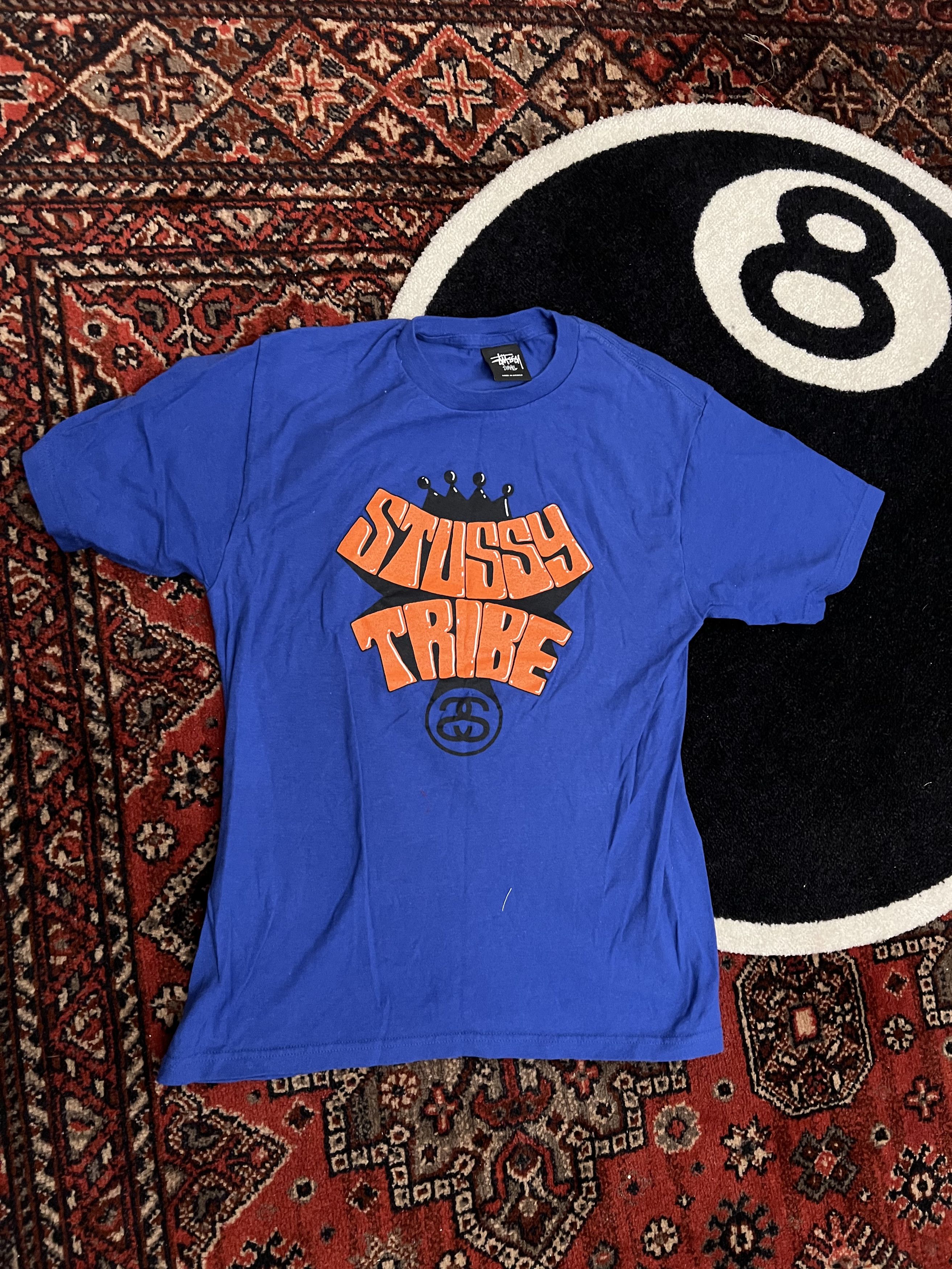 Stussy Stussy Tribe Royal Blue Tee Sz S Size US S / EU 44-46 / 1 - 1 Thumbnail