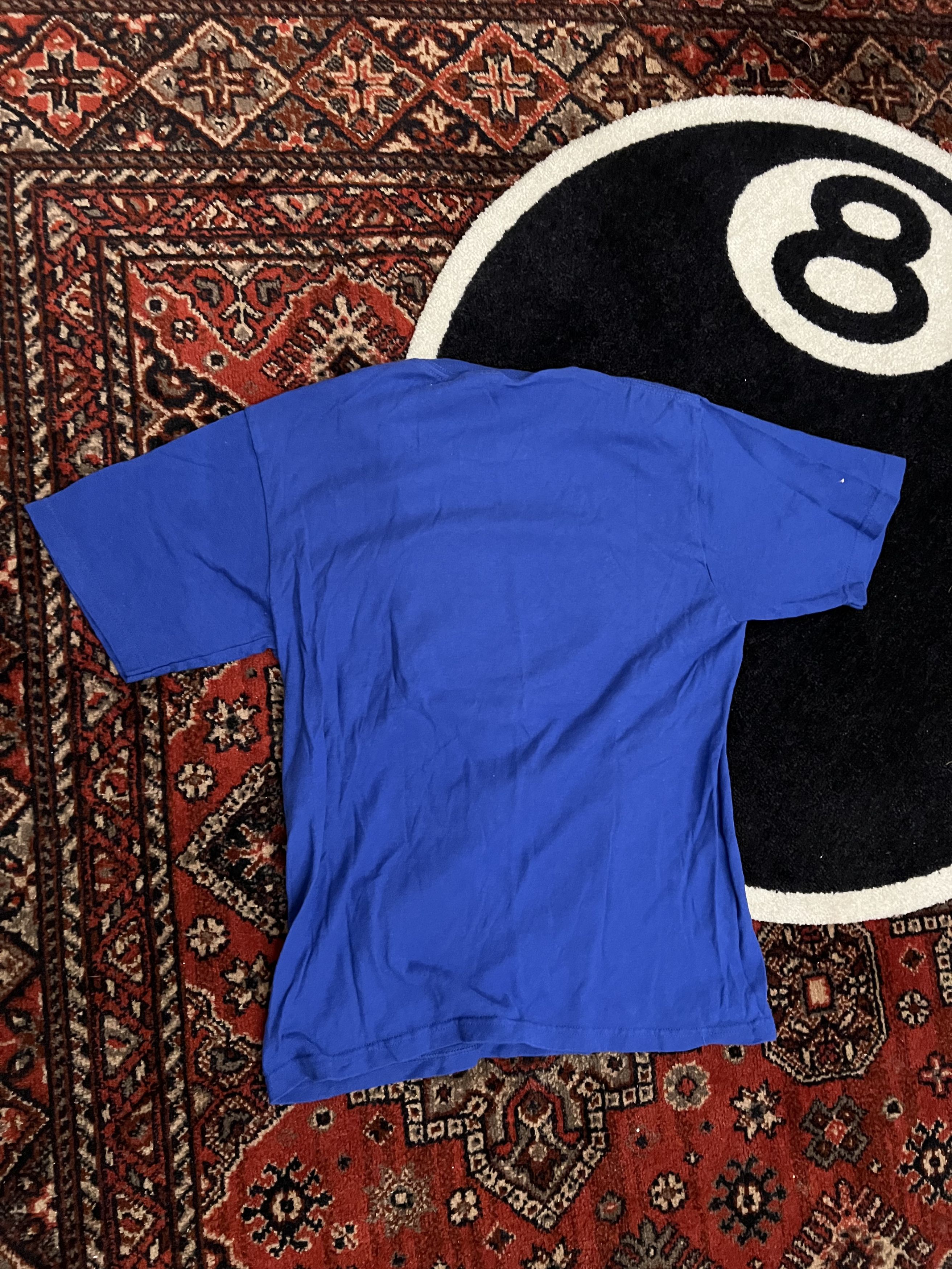 Stussy Stussy Tribe Royal Blue Tee Sz S Size US S / EU 44-46 / 1 - 2 Thumbnail