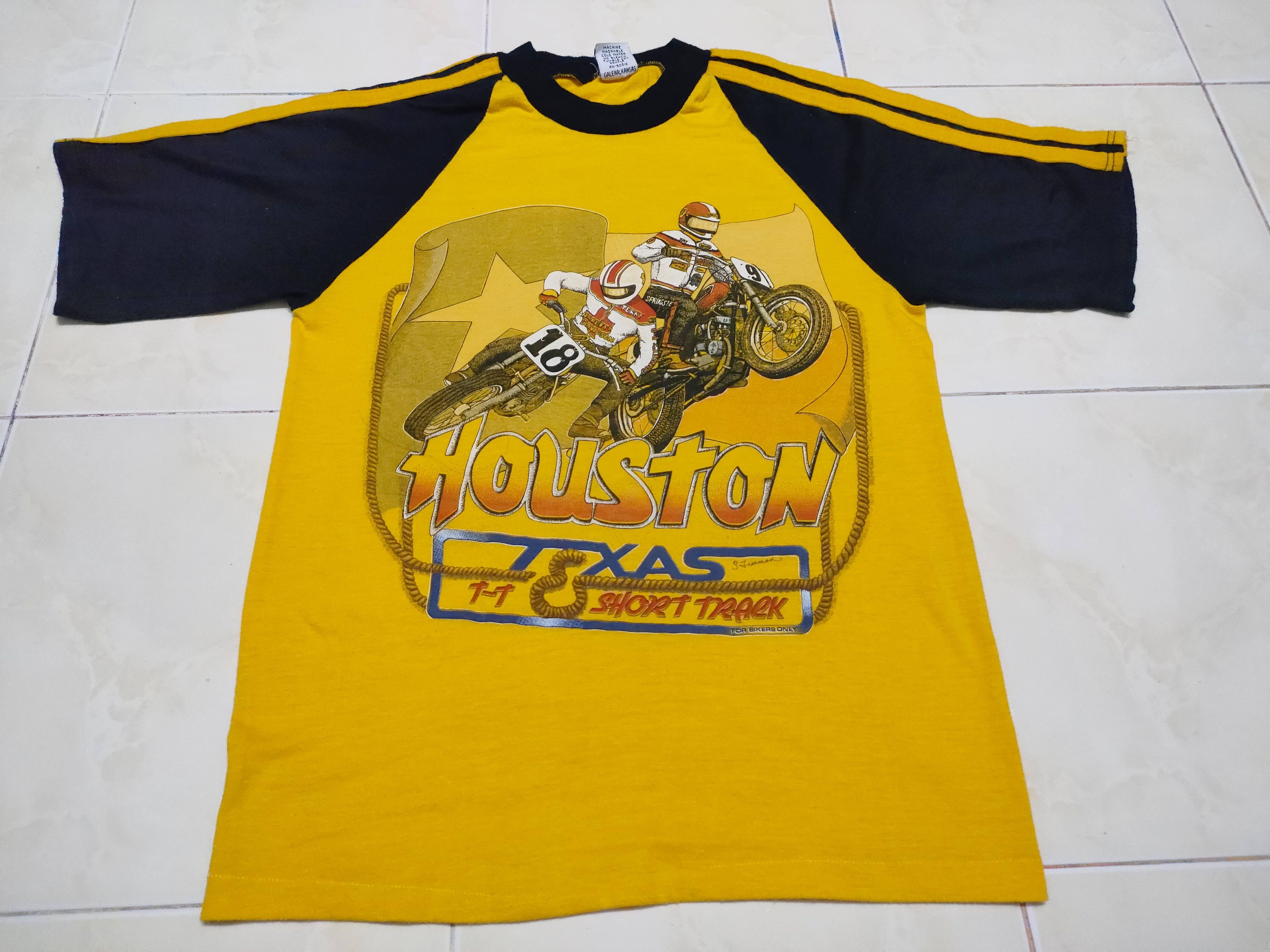 Harley Davidson × Vintage Vintage Harley Davidson Camel Motocross Bike Tee Size US S / EU 44-46 / 1 - 3 Thumbnail