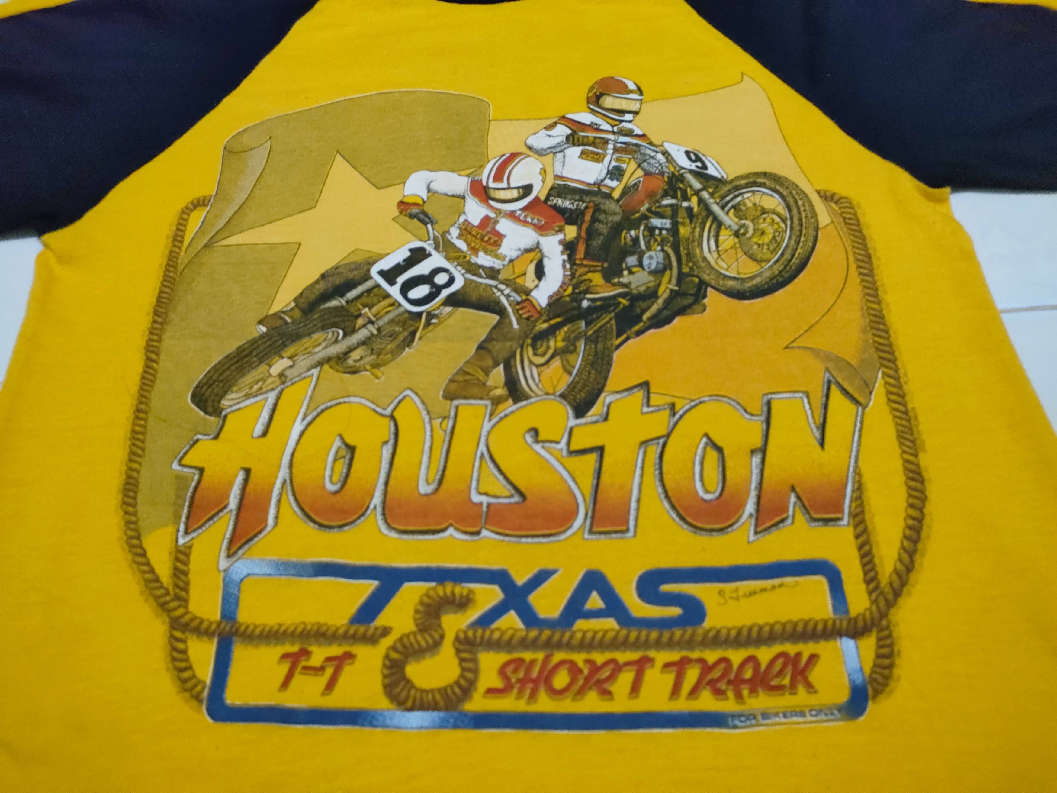 Harley Davidson × Vintage Vintage Harley Davidson Camel Motocross Bike Tee Size US S / EU 44-46 / 1 - 9 Thumbnail