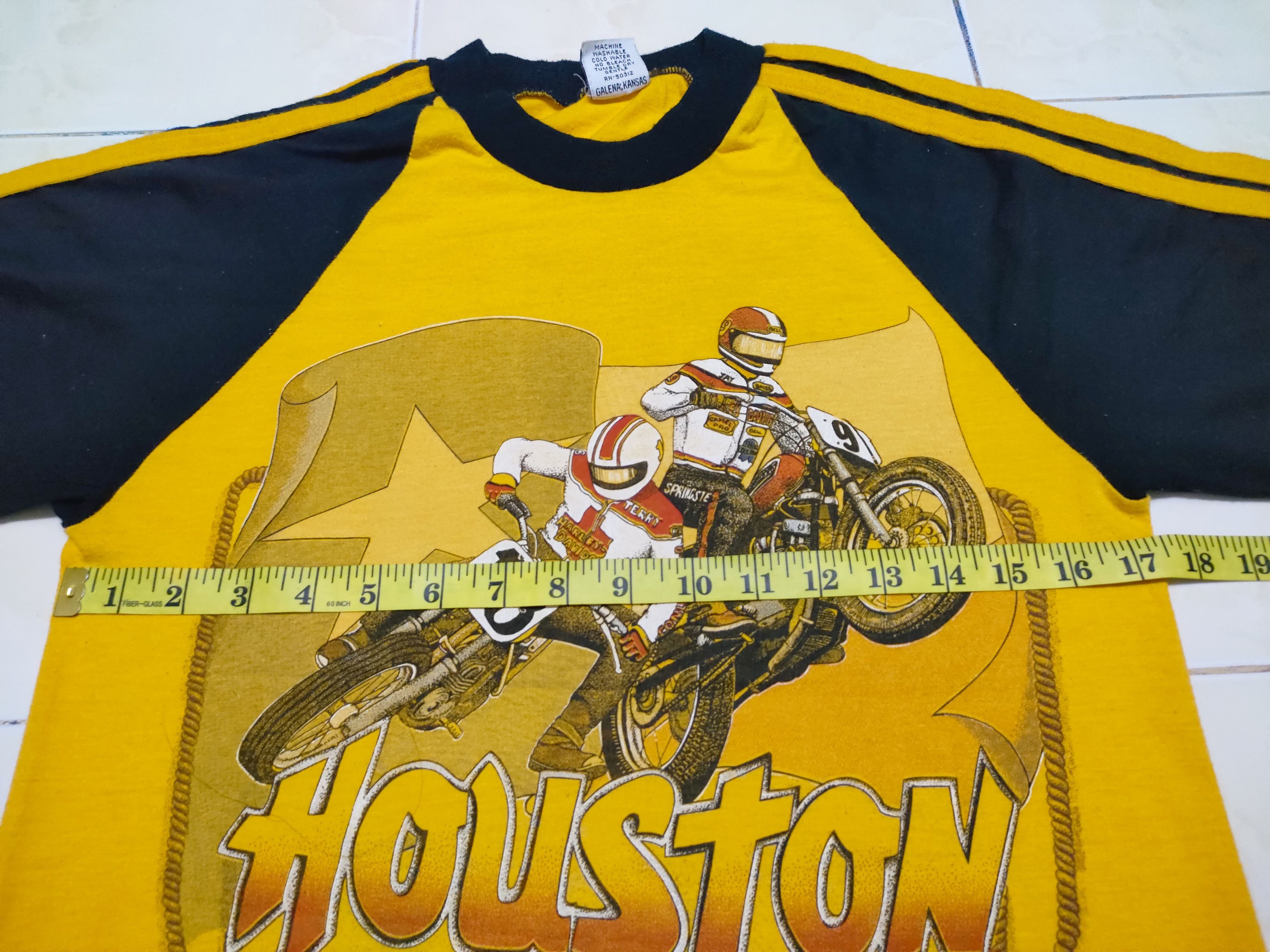 Harley Davidson × Vintage Vintage Harley Davidson Camel Motocross Bike Tee Size US S / EU 44-46 / 1 - 7 Thumbnail