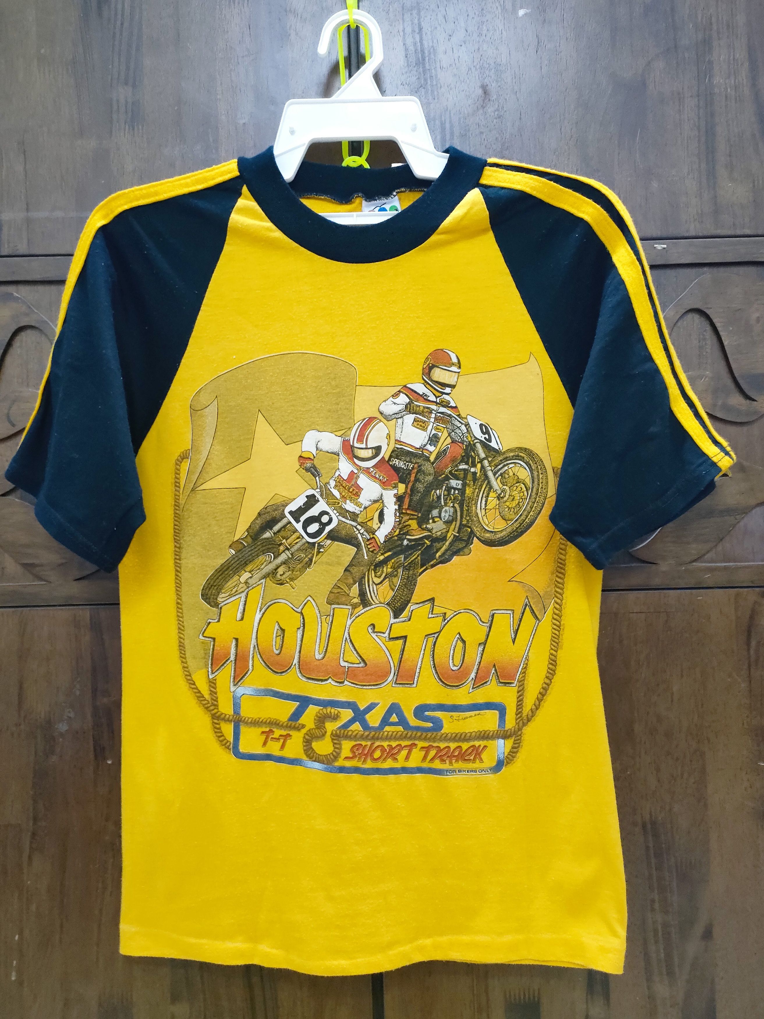 Harley Davidson × Vintage Vintage Harley Davidson Camel Motocross Bike Tee Size US S / EU 44-46 / 1 - 1 Thumbnail