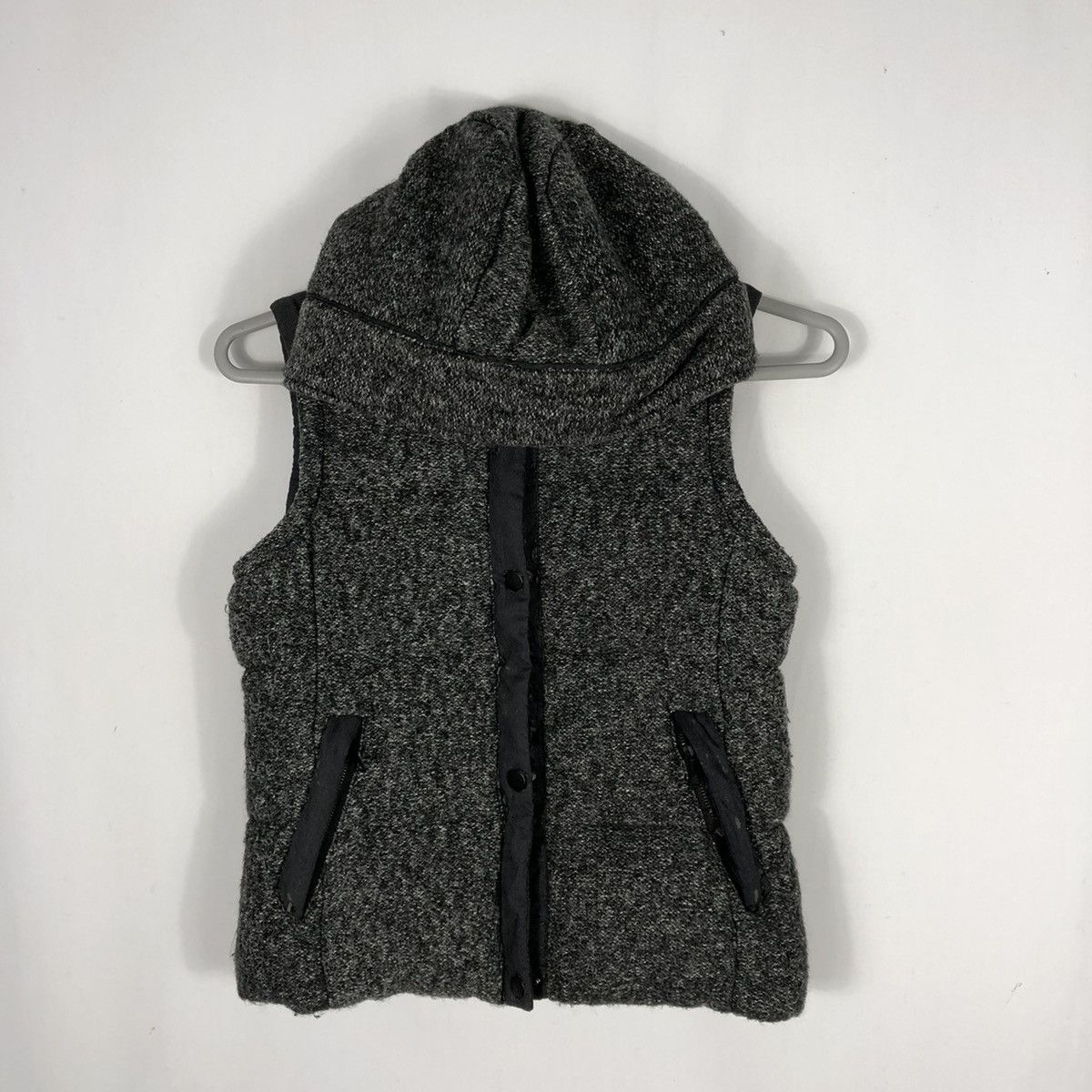 Vintage × Zara Rare Vintage Zara Trafaluc Fleece Winter Puffer Hoodie Vests Size US XS / EU 42 / 0 - 1 Thumbnail